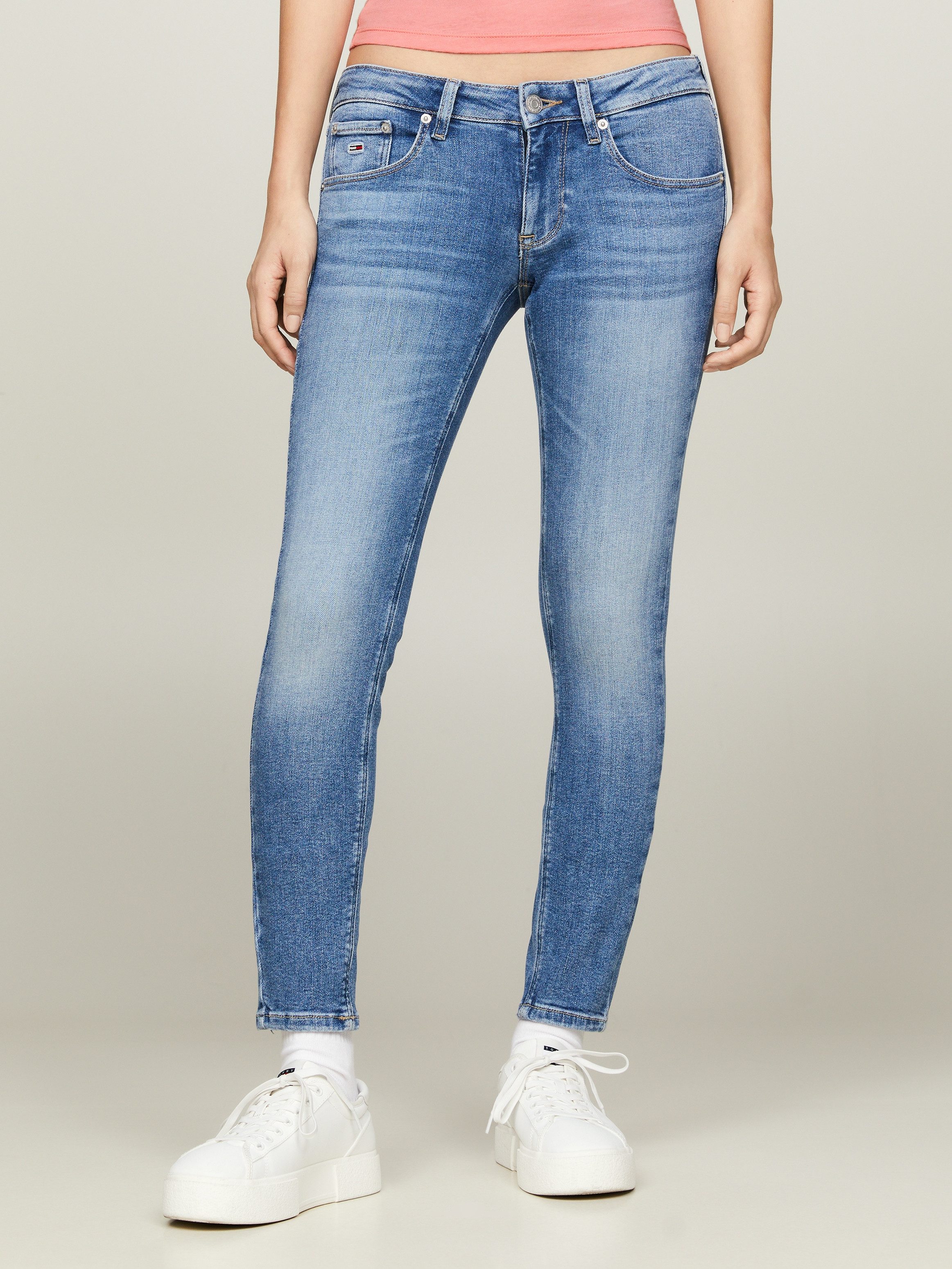 Tommy Jeans Skinny fit jeans met stretch model 'SCARLETT'