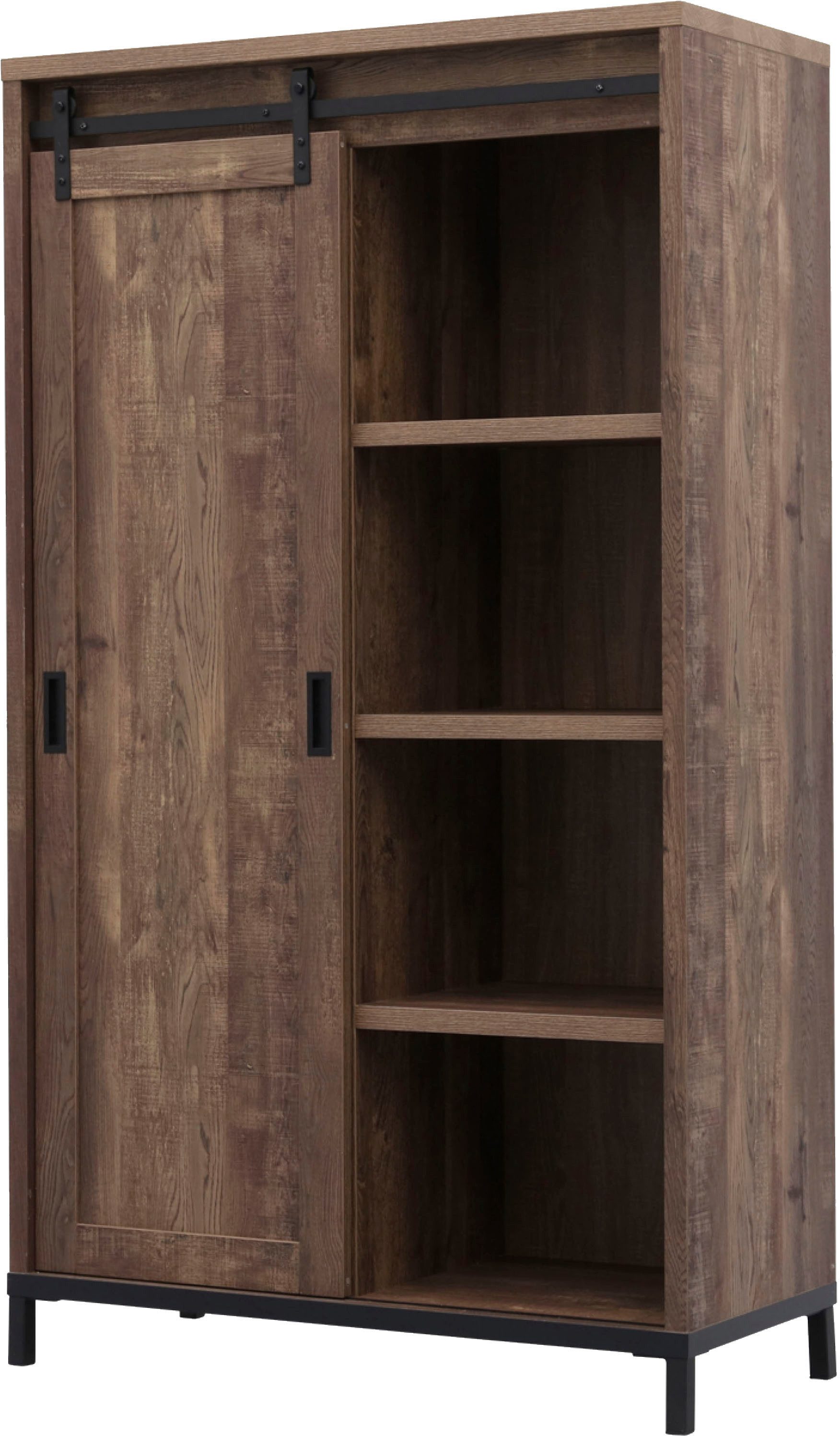 OMG Design Multifunctionele kast Stanley woonkamer kast met schuifdeur, hoogte 170 cm