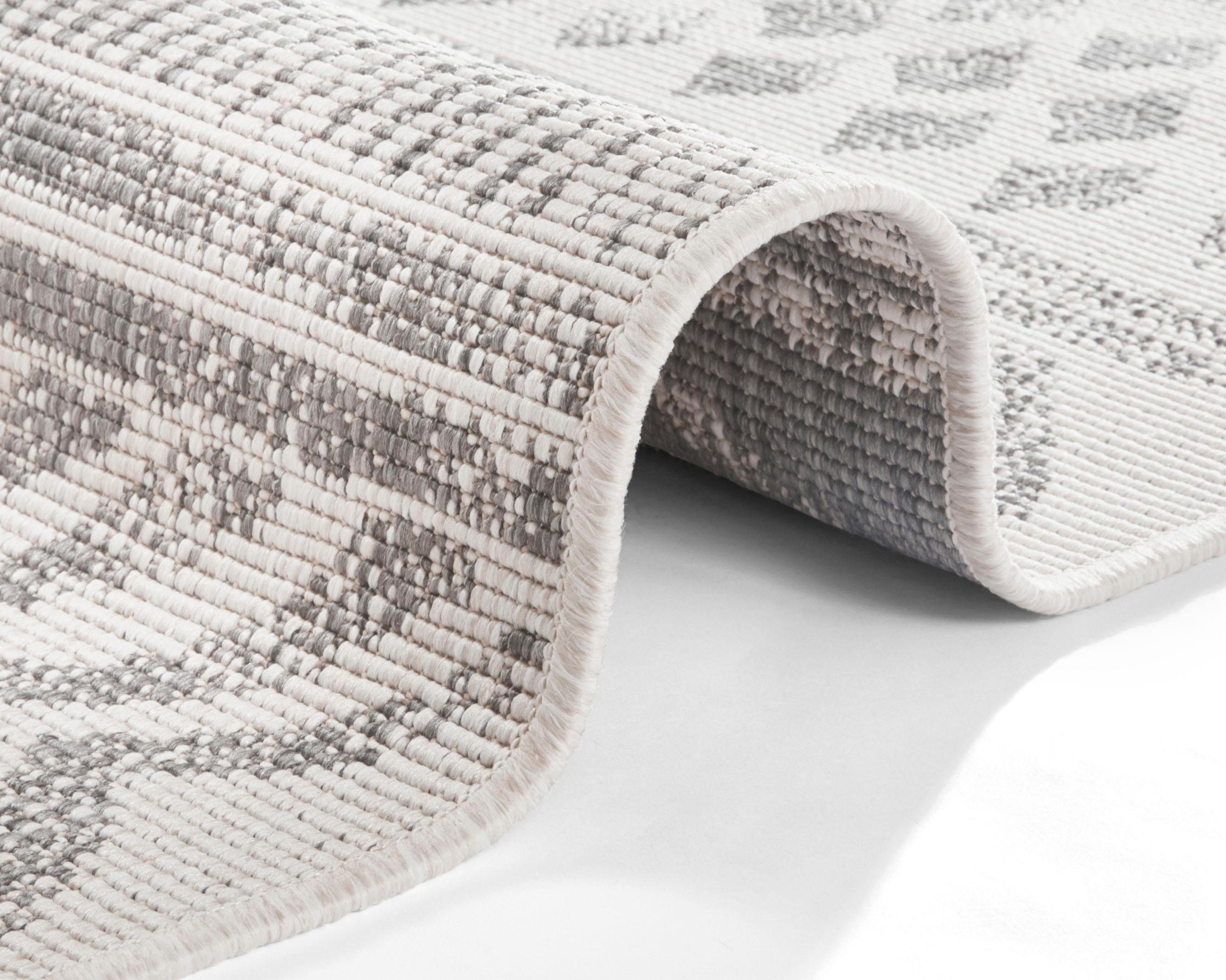 NORTHRUGS Vloerkleed BIRI tweezijdig te gebruiken kleed Binnen- en buitengebruik, weerbestendig, balkon, loper, woonkamer, waterbestendig, boho
