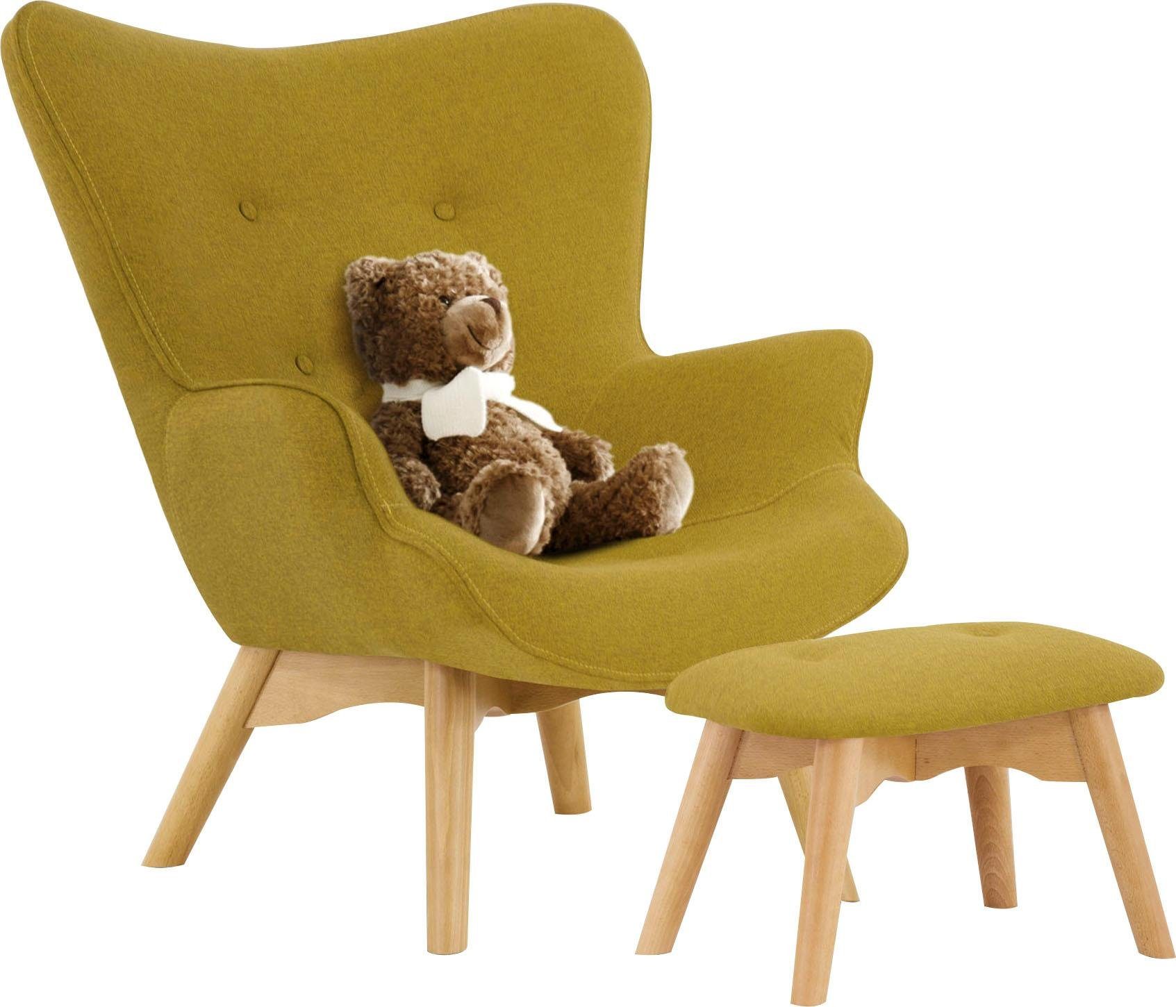 Lüttenhütt Fauteuil Duca mini in een kleine versie voor kinderen