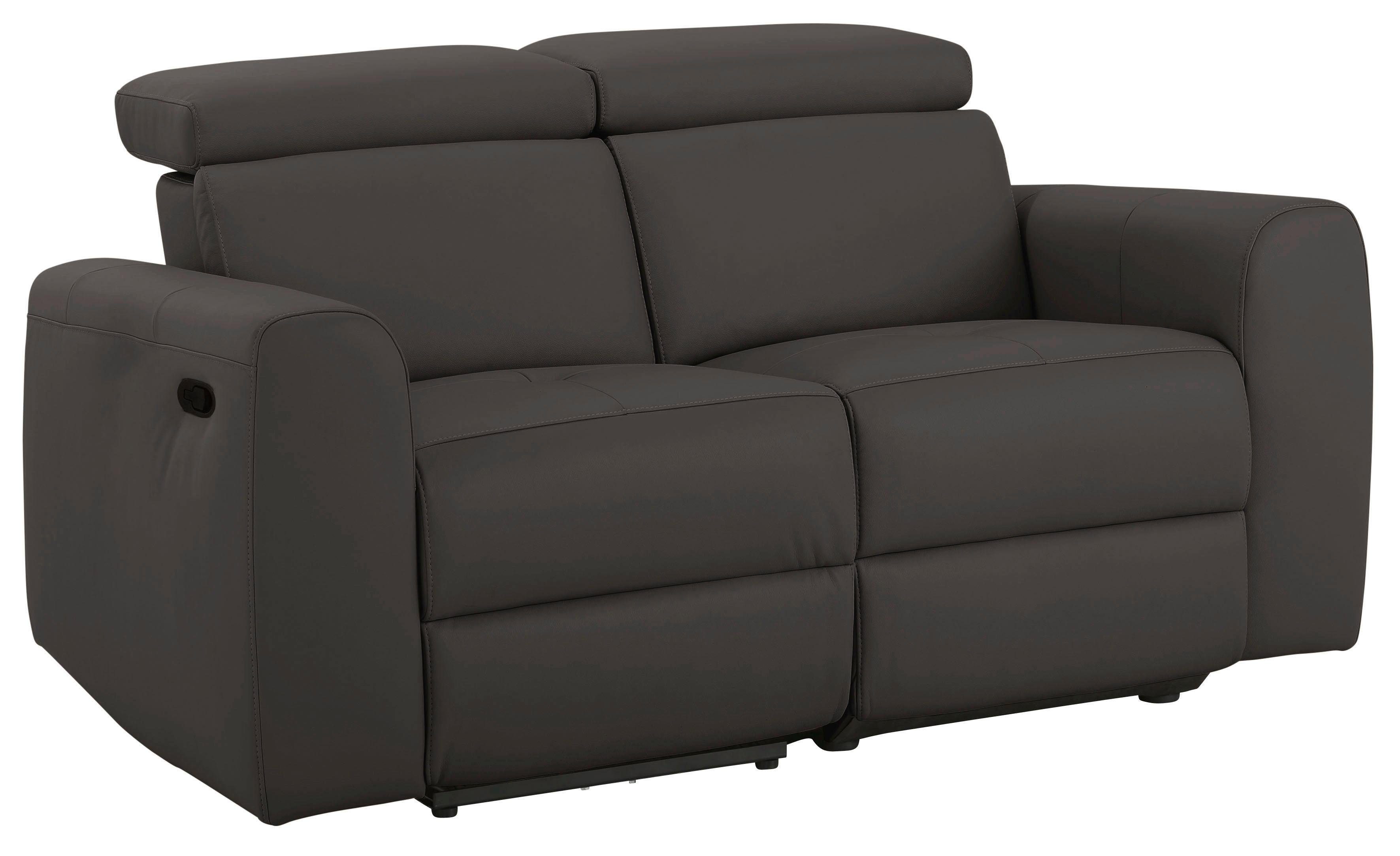 Home affaire 2-zitsbank Sentrano 152 cm, man. of electr. relaxfunctie en usb/kopverstelling