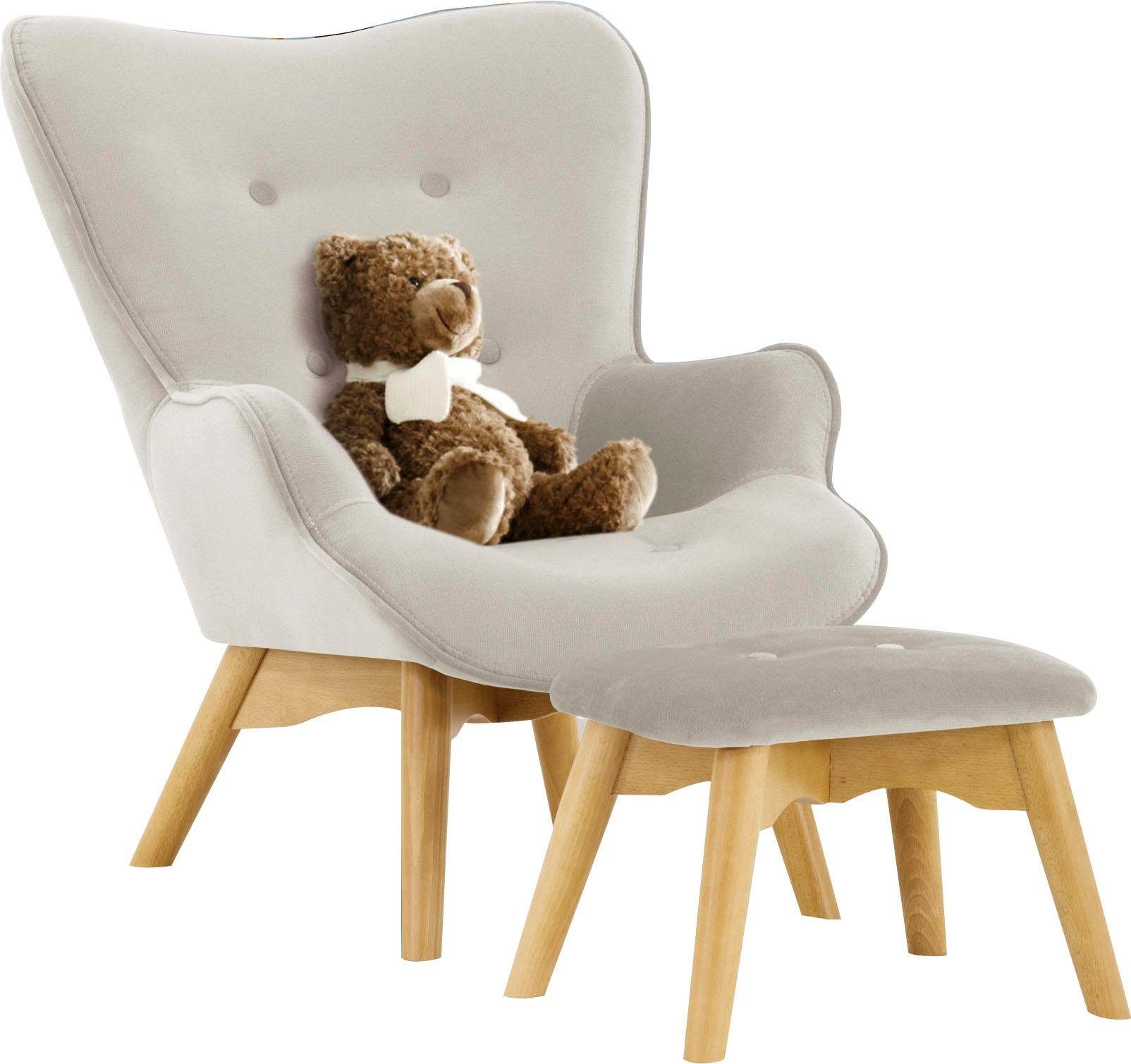 Lüttenhütt Fauteuil Duca mini in een kleine versie voor kinderen