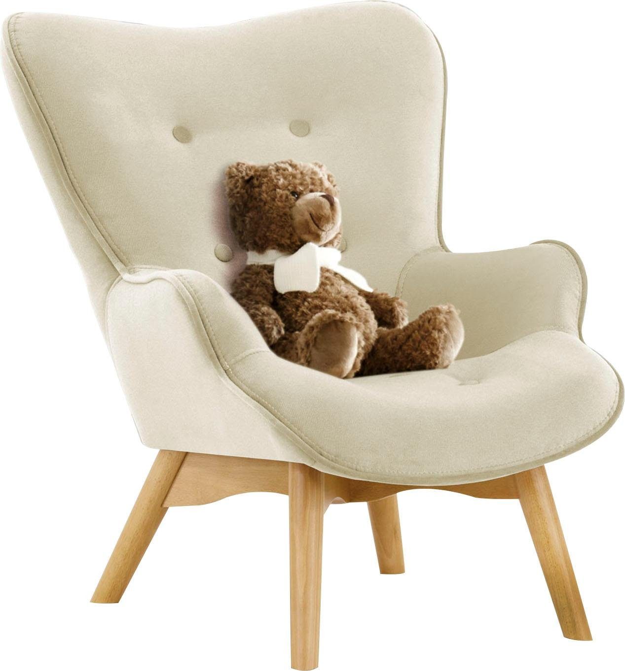 Lüttenhütt Fauteuil Duca mini in een kleine versie voor kinderen