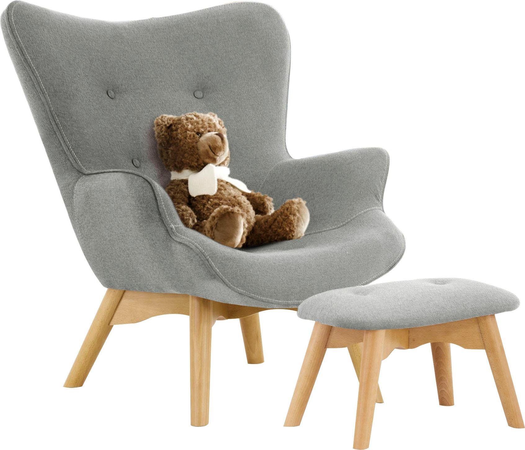 Lüttenhütt Fauteuil Duca mini in een kleine versie voor kinderen