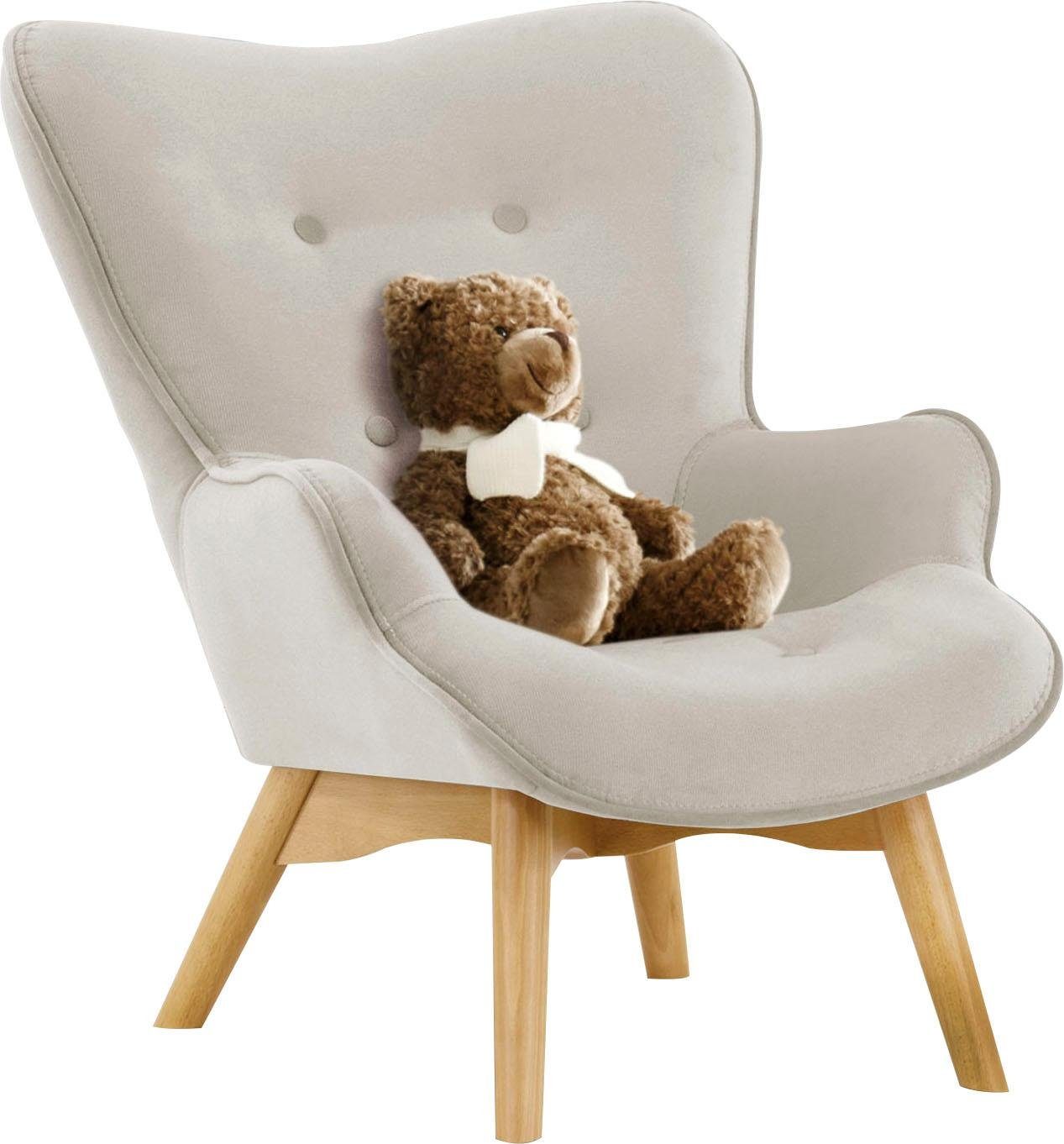 Lüttenhütt Fauteuil Duca mini in een kleine versie voor kinderen
