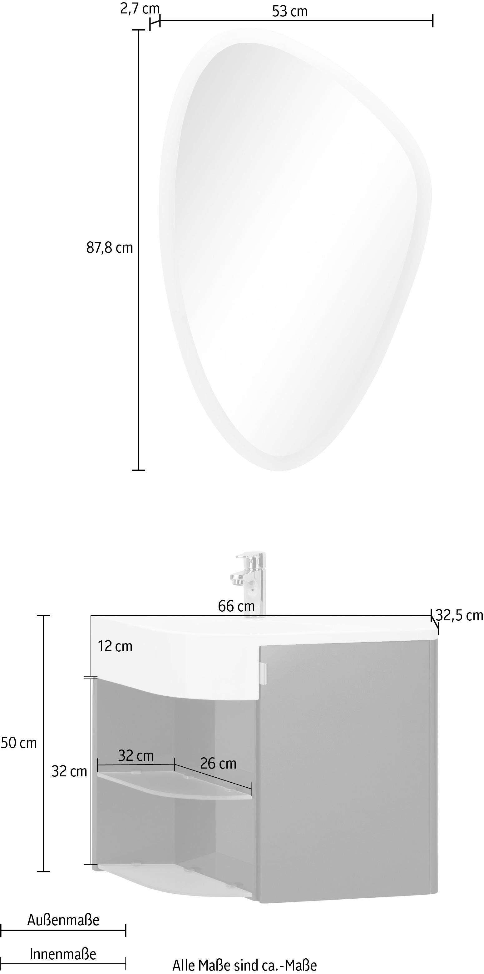 MARLIN Badkamerserie 3010.3 (set, 2-delig)