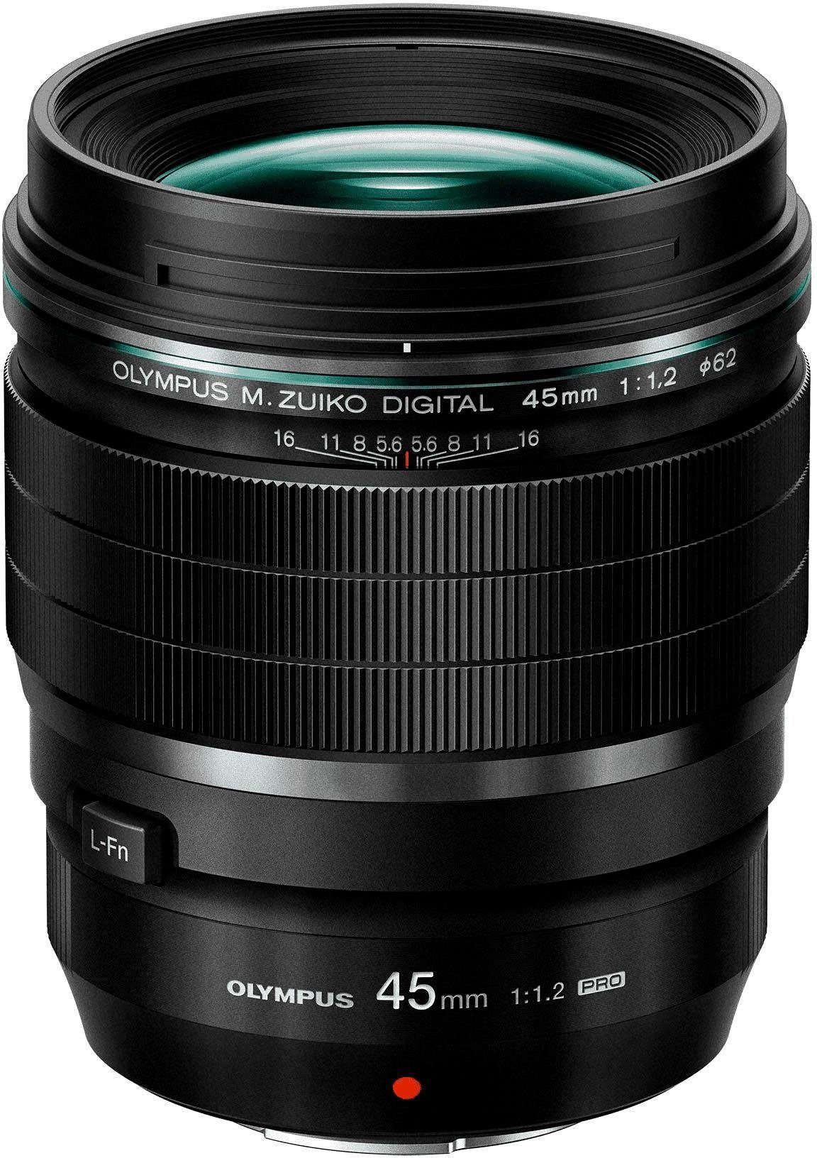 Olympus Telelens M.ZUIKO DIGITAL ED 45 mm F1.2 PRO geschikt voor olympus & om system mft camera's