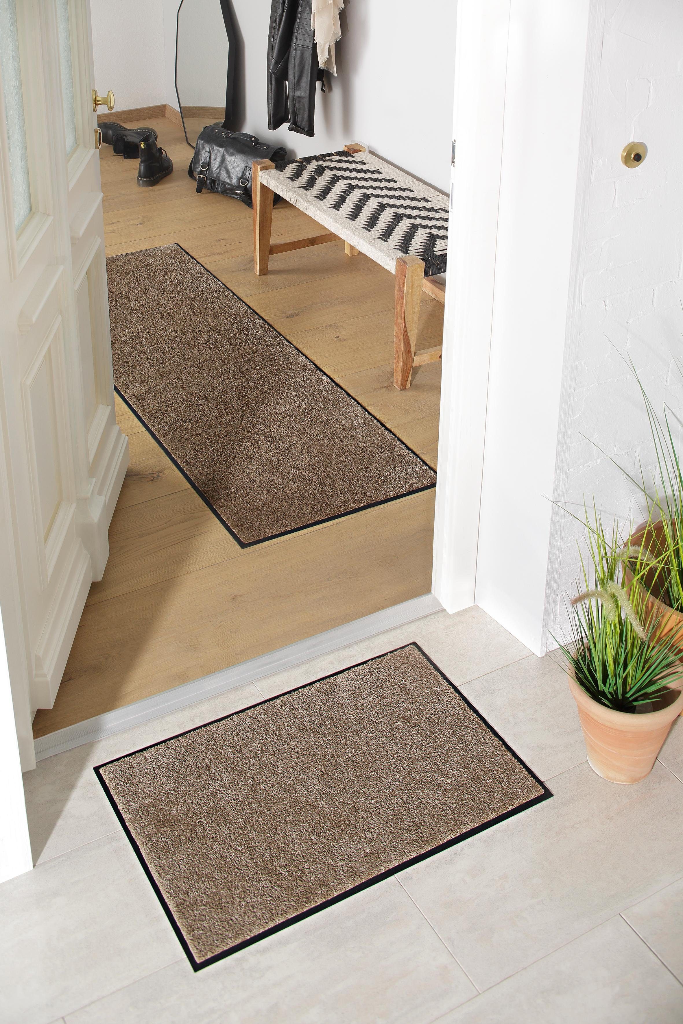 my home Loper LAVEA Loper, loper, brug, inloopmat, unikleuren, wasbaar