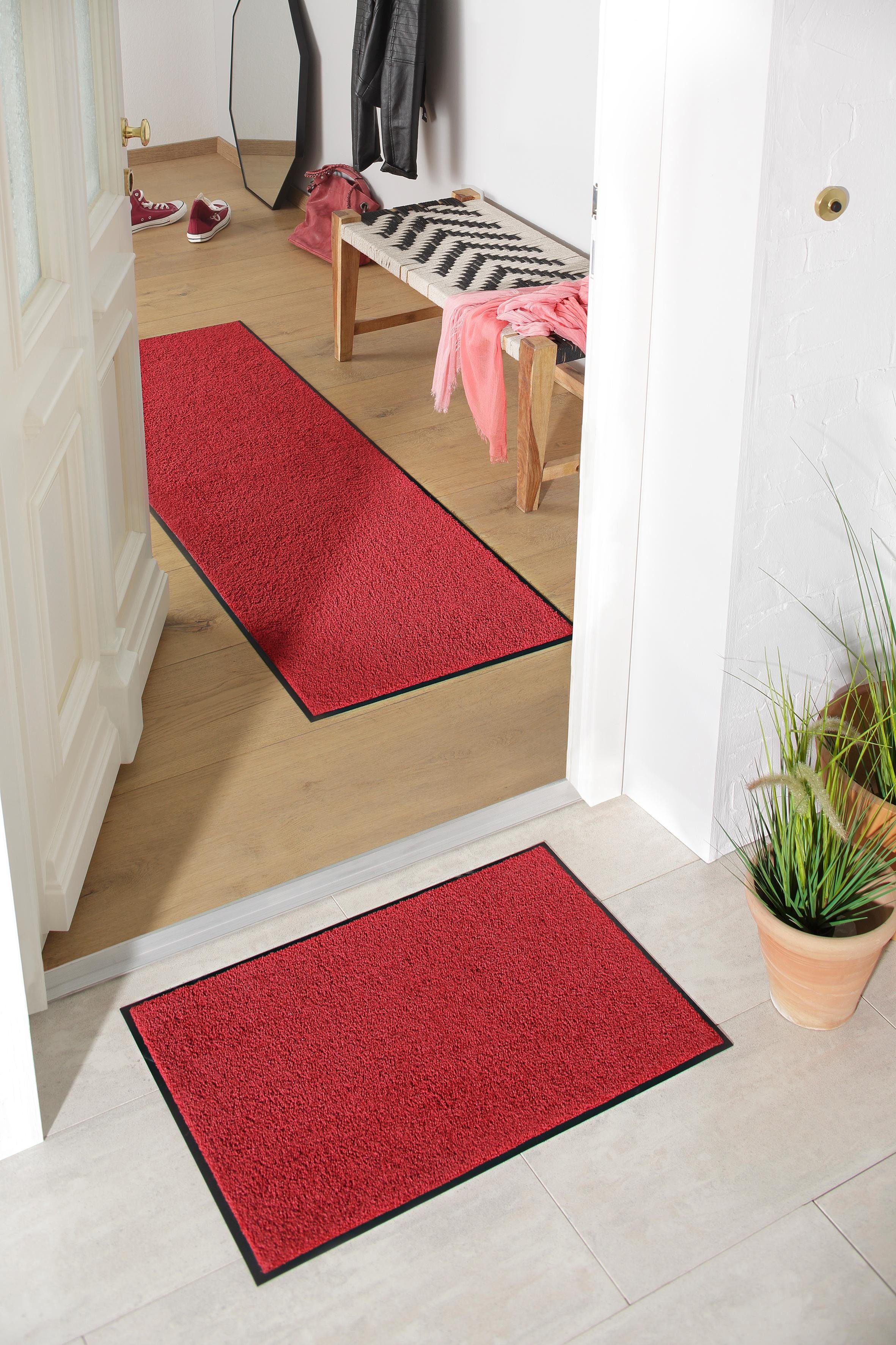 my home Loper LAVEA Loper, loper, brug, inloopmat, unikleuren, wasbaar