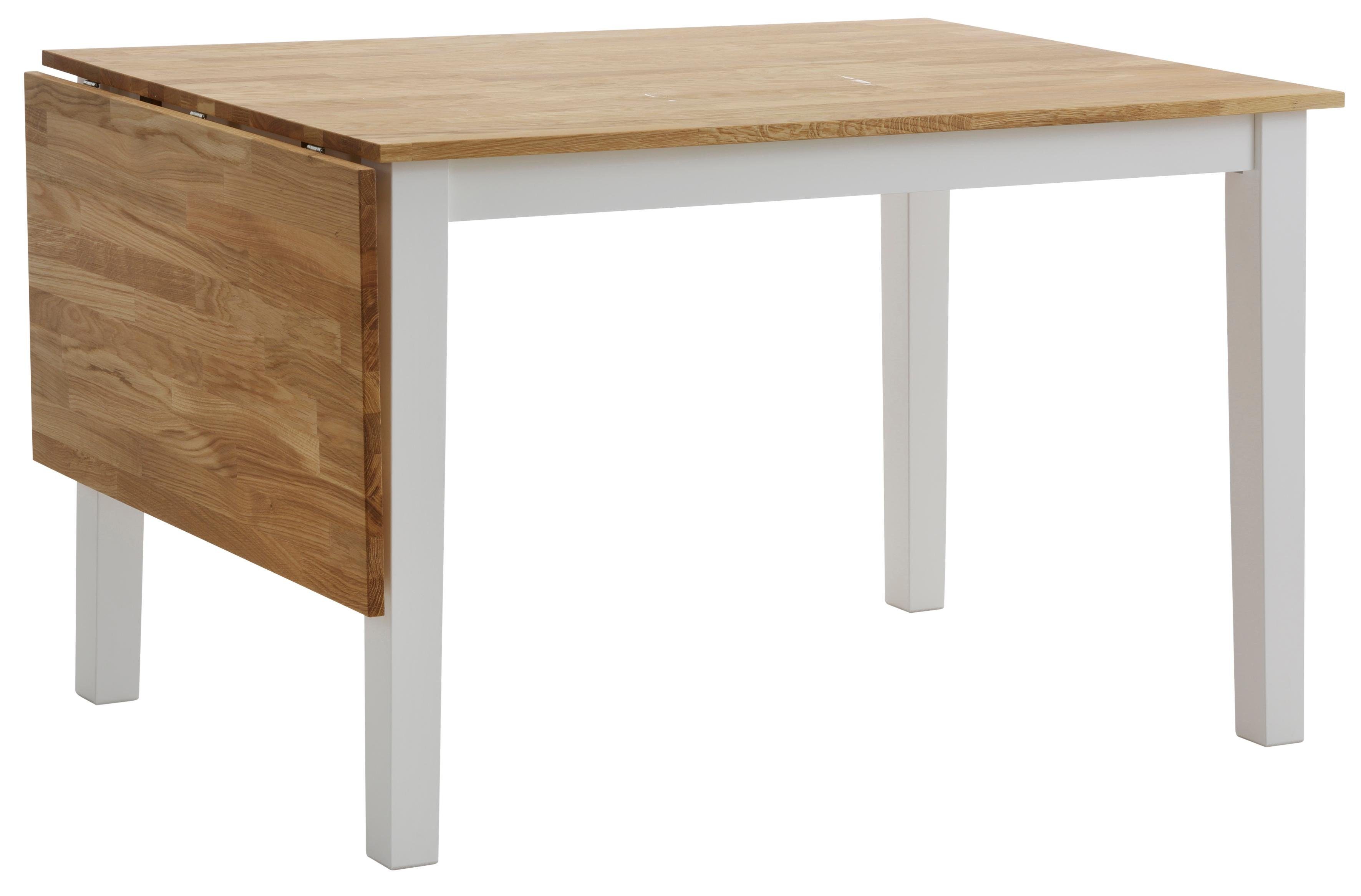 Home affaire Eettafel Samba Breedte 120 cm, met uitklapbaar tafelblad