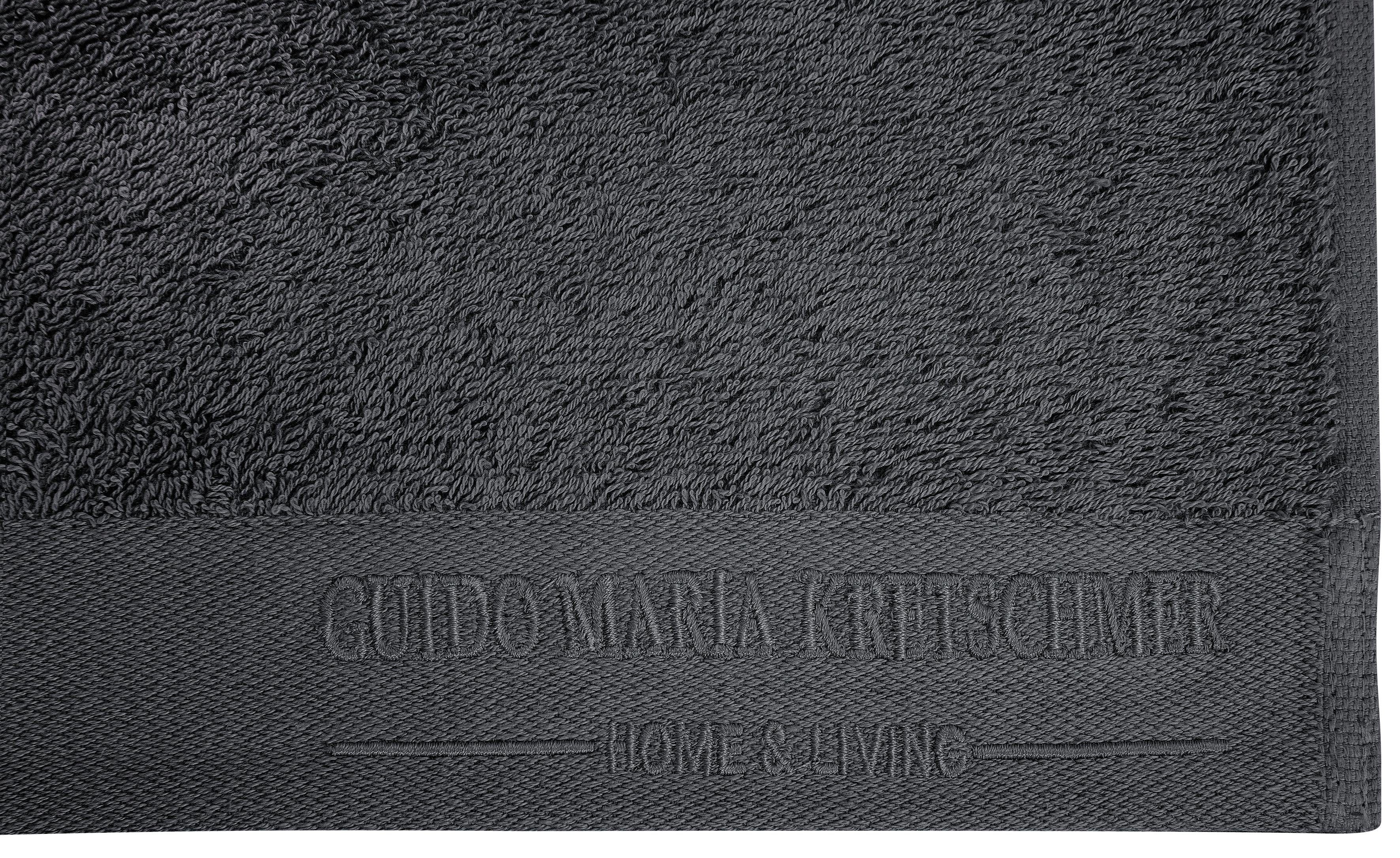 Guido Maria Kretschmer Home&Living Handdoekenset Mila met gmk-logo, democratichome-editie (set, 5-delig)