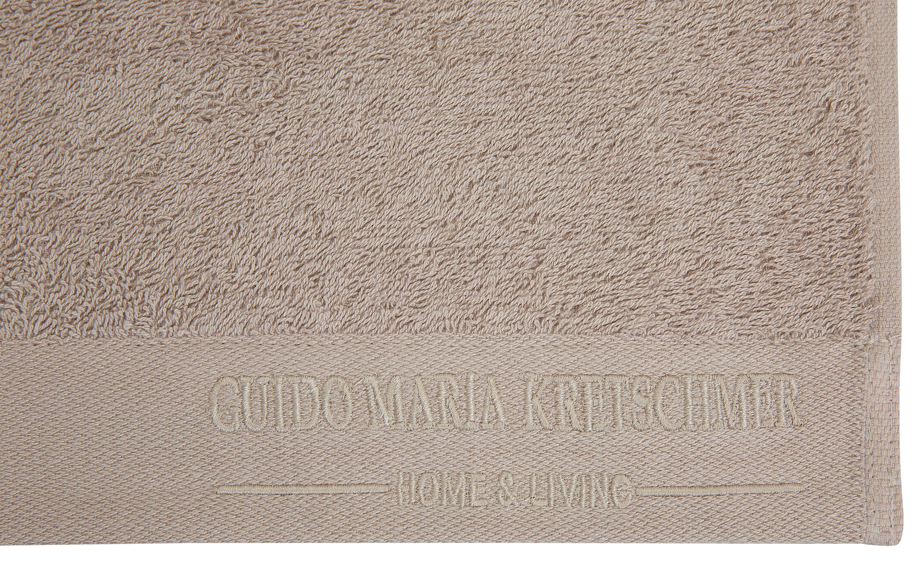 Guido Maria Kretschmer Home&Living Handdoekenset Mila met gmk-logo, democratichome-editie (set, 5-delig)