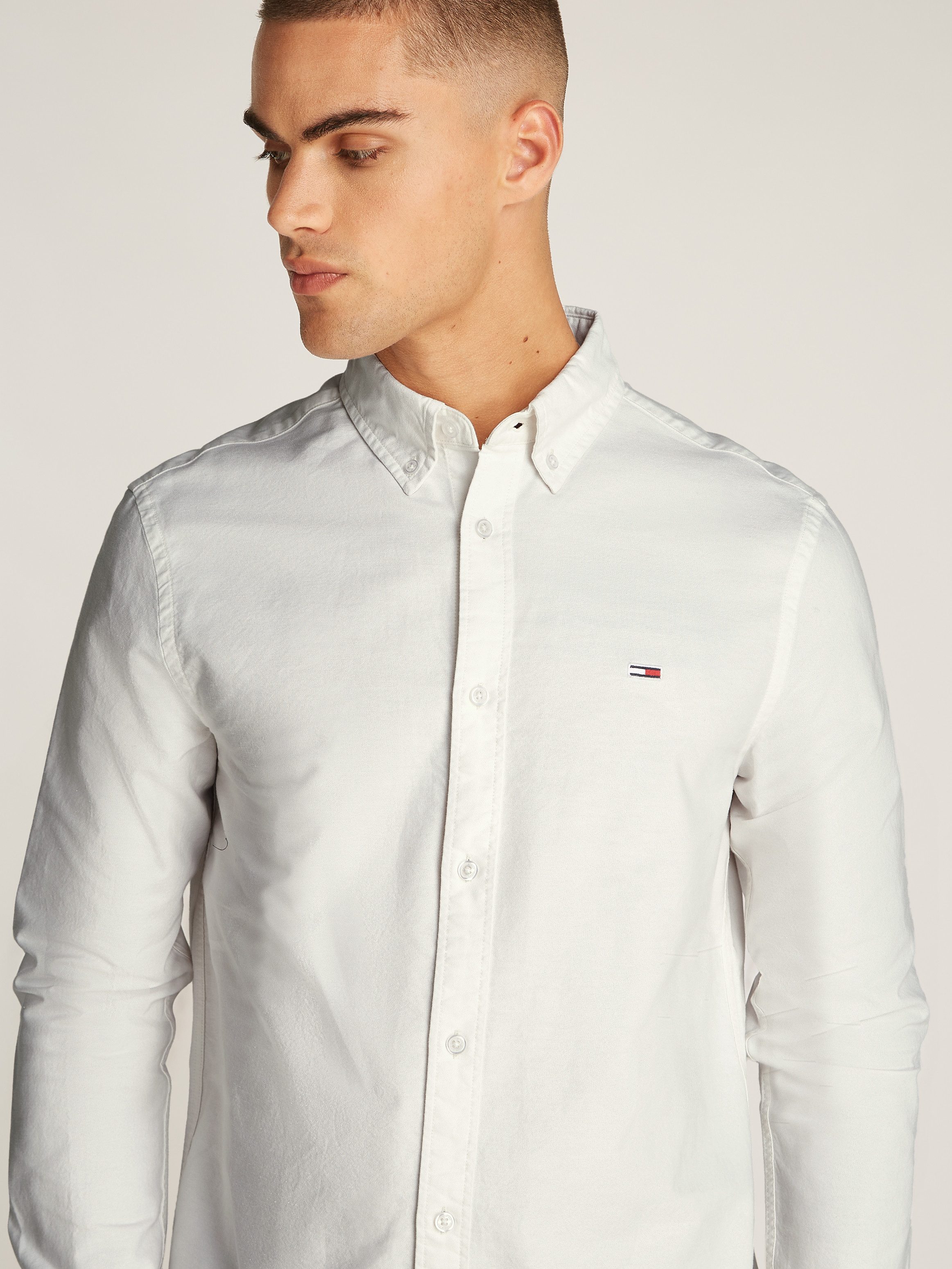 TOMMY JEANS Overhemd met lange mouwen TJM REG OXFORD SHIRT EXT