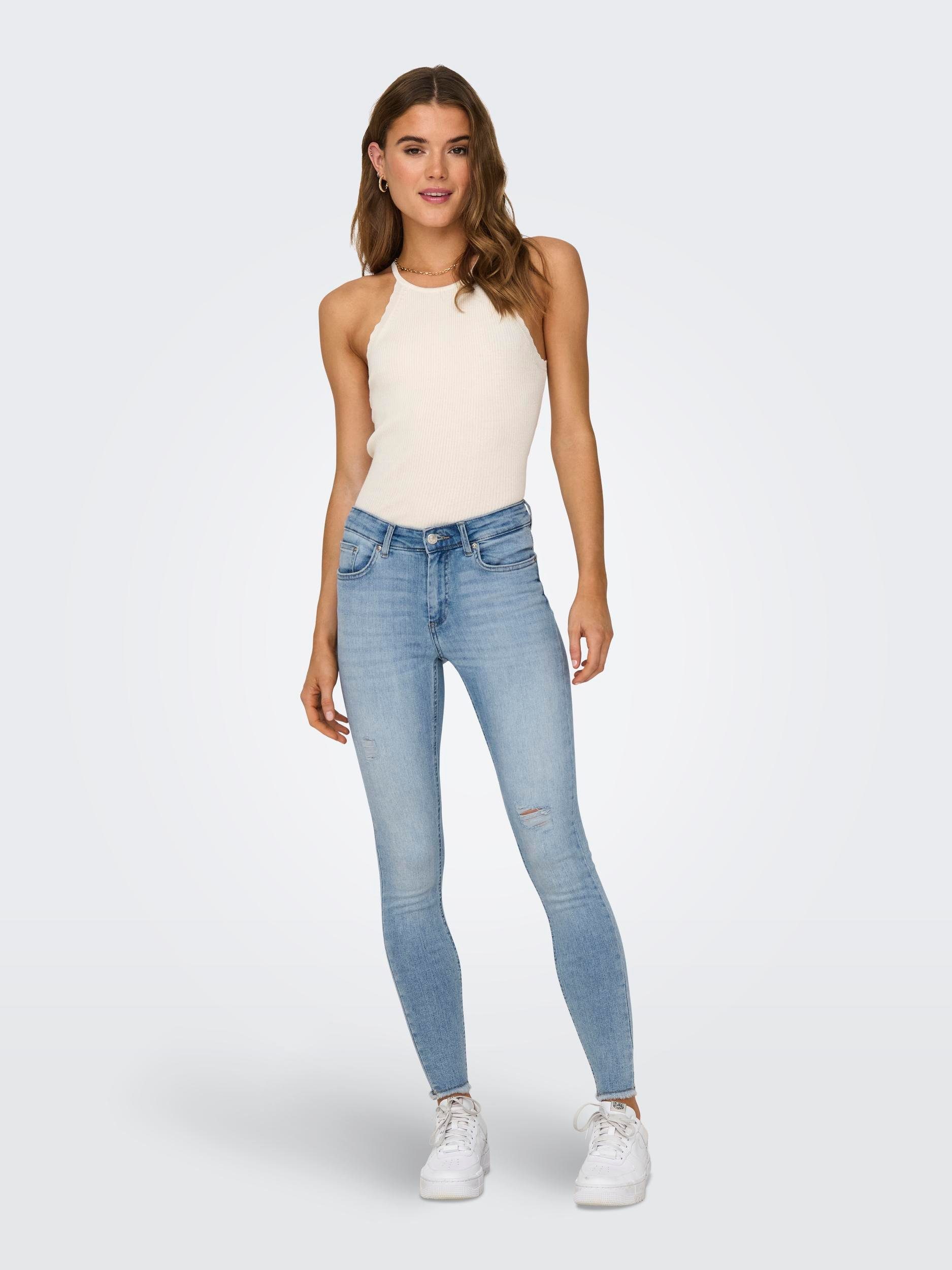 Only Ankle jeans ONLBLUSH MID SK AK RW DS DNM REA685 NOOS