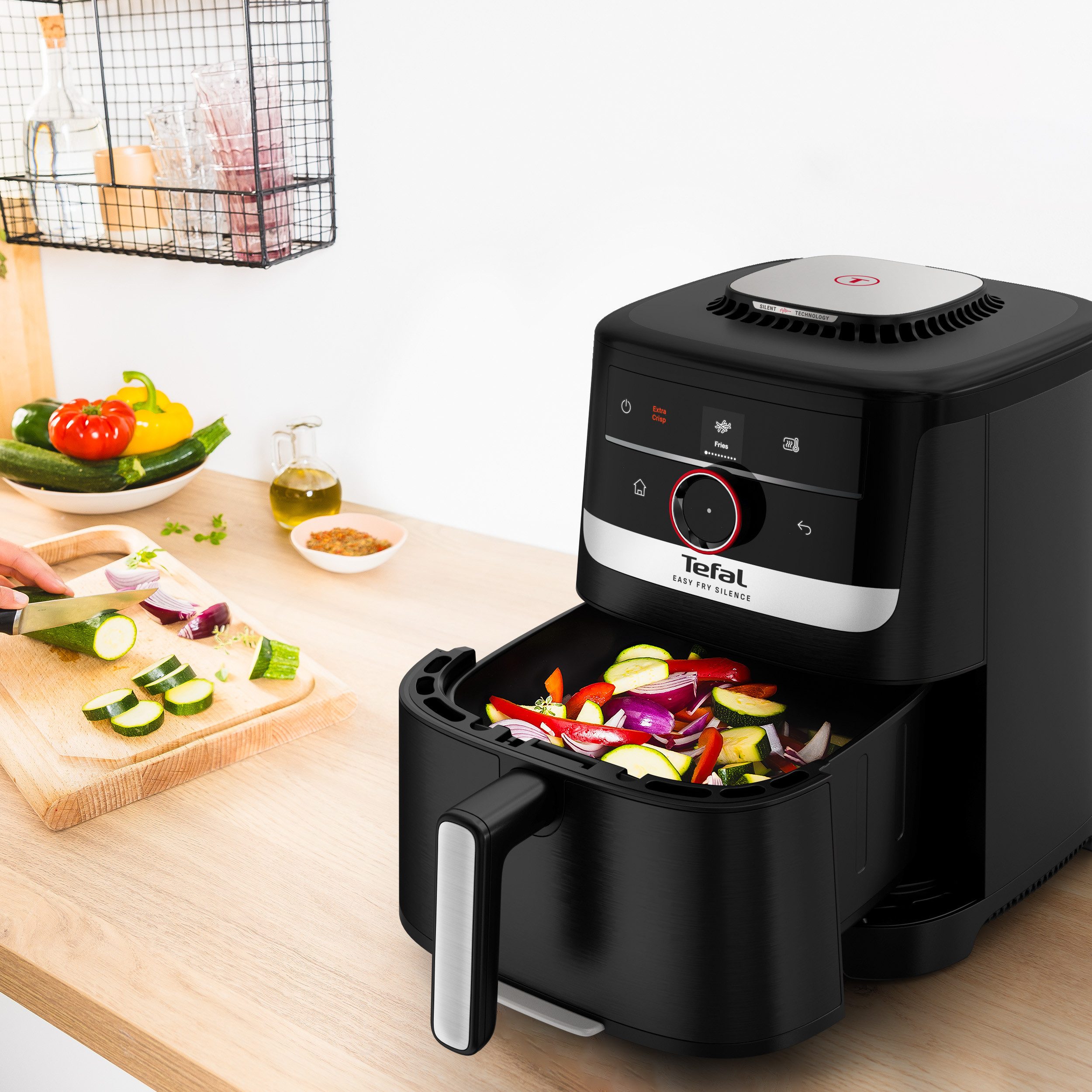 Tefal Airfryer EY5728 Easy Fry Smart & Silence
