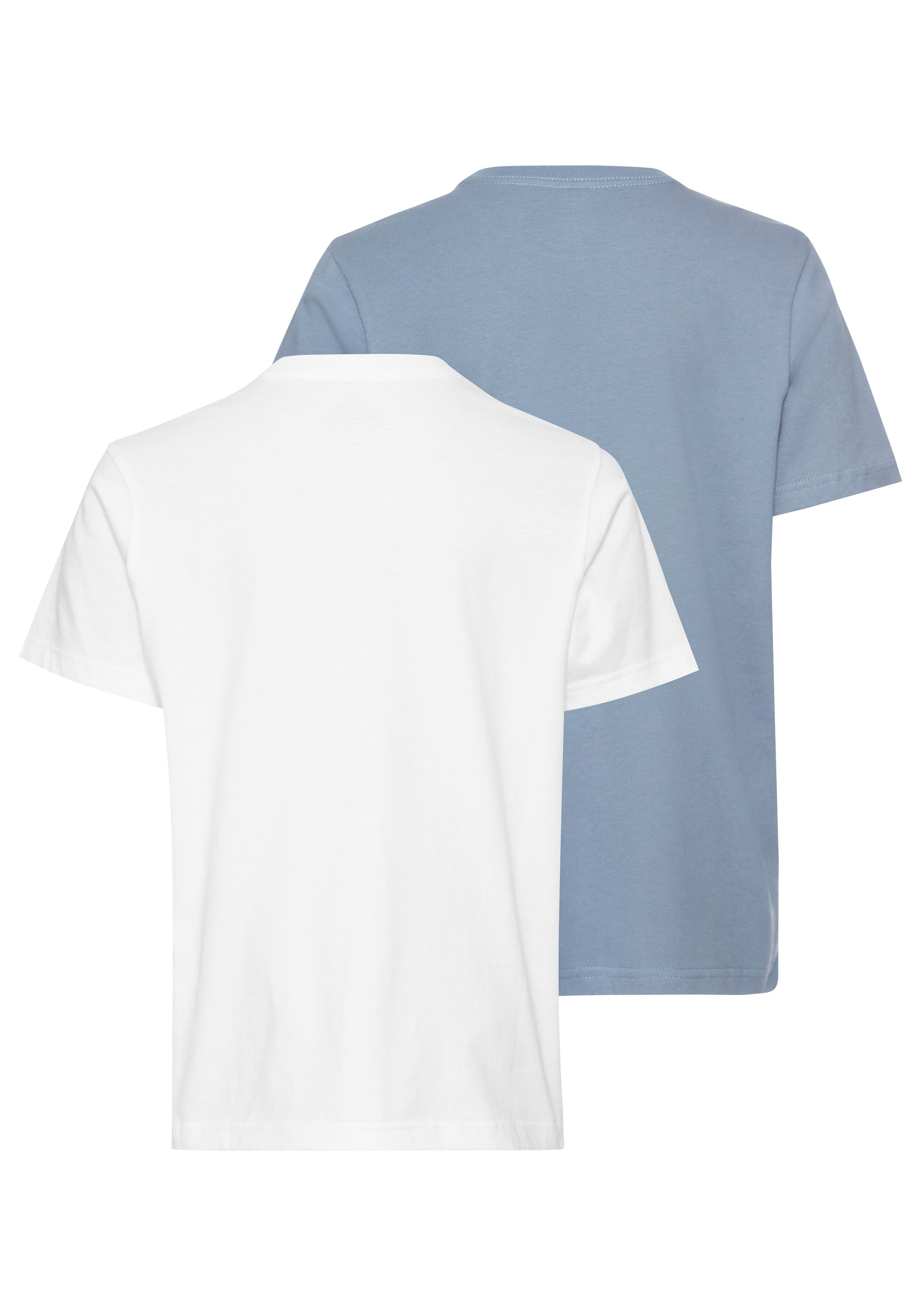 Quiksilver T-shirt BOWNESHORT SLEEVE SHORT SLEEVE TEE PACK YTH (2-delig, Set van 2)