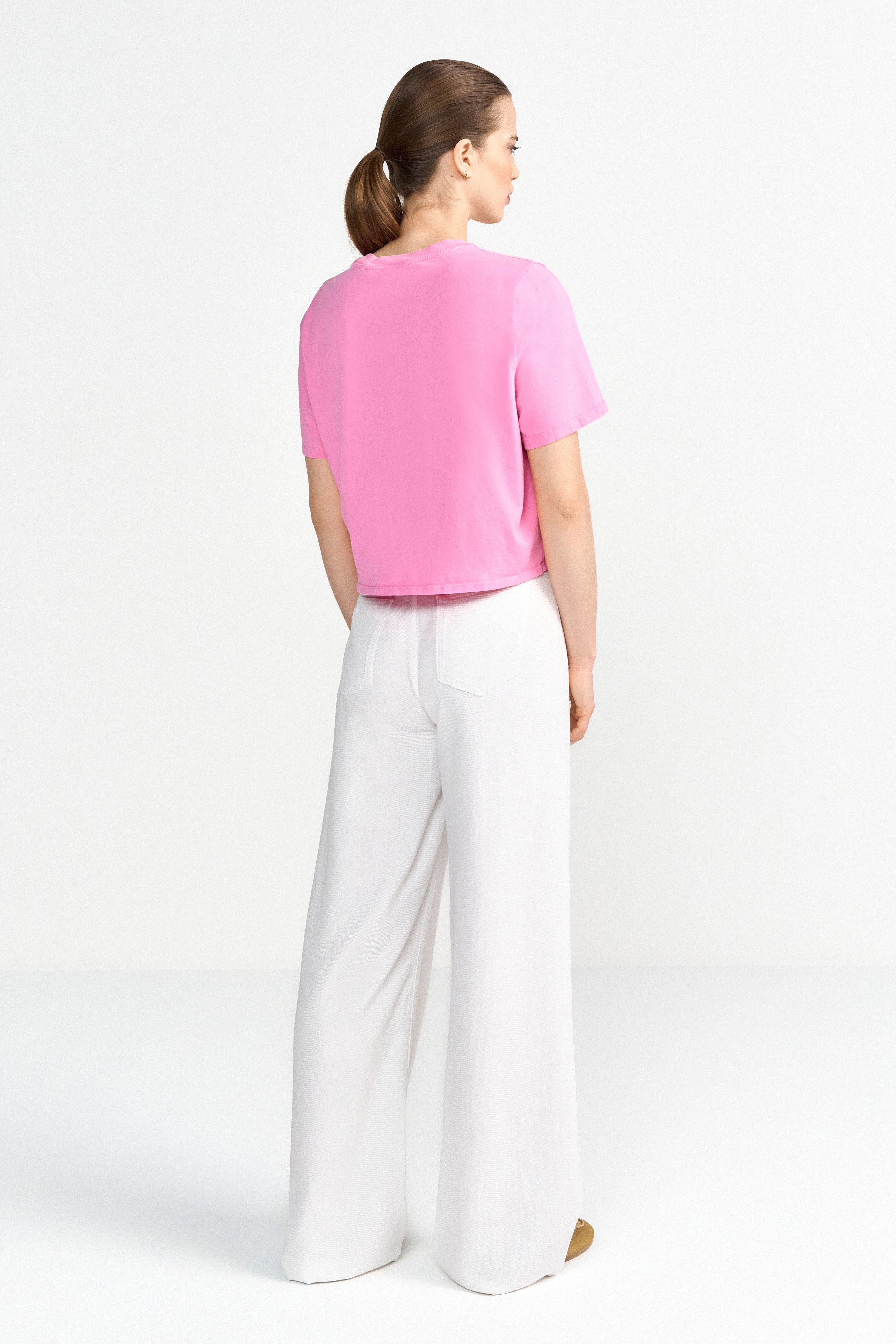 Rich & Royal Shirt met korte mouwen Met een ronde hals