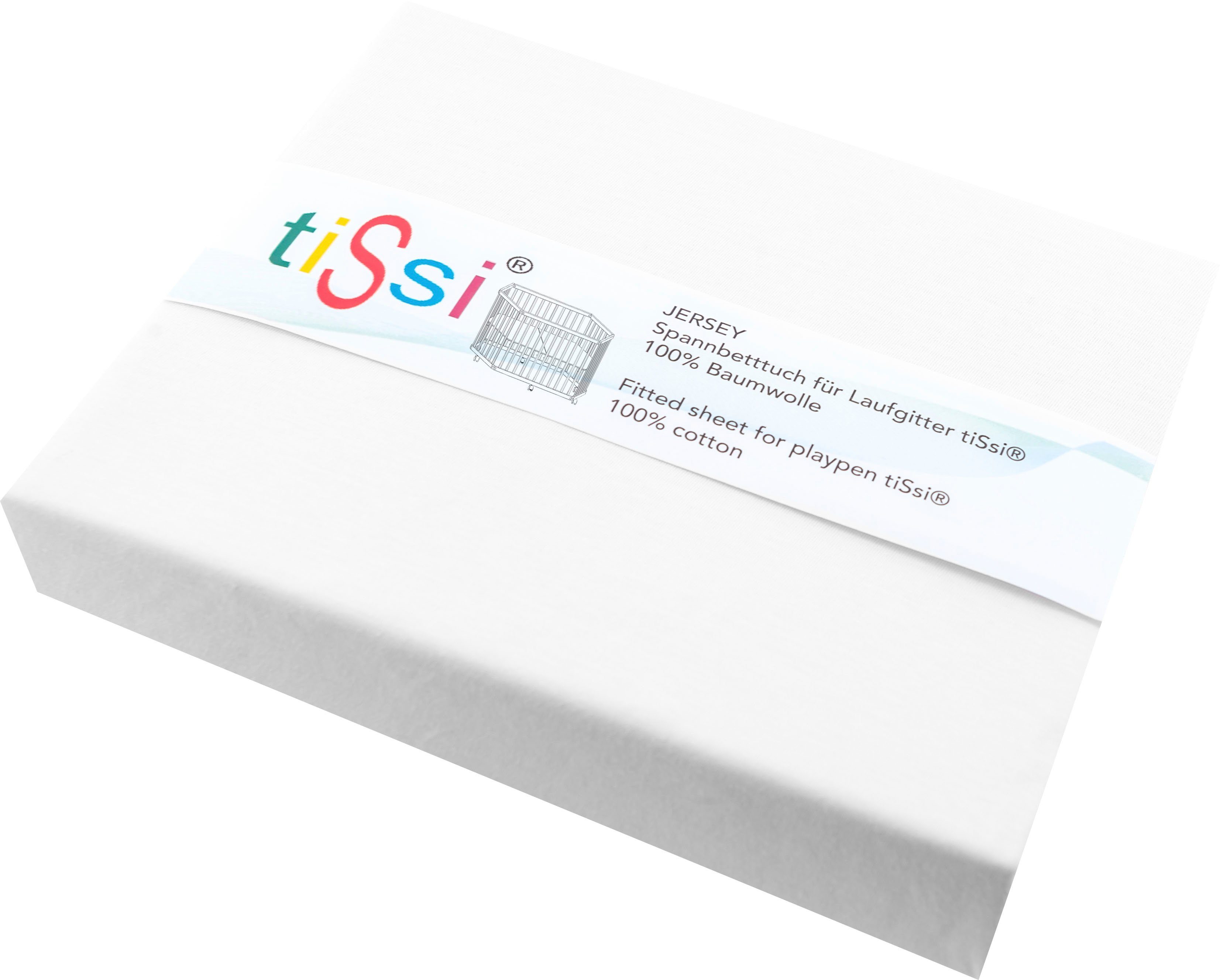 tiSsi® Hoeslaken Jersey box (1 stuk)