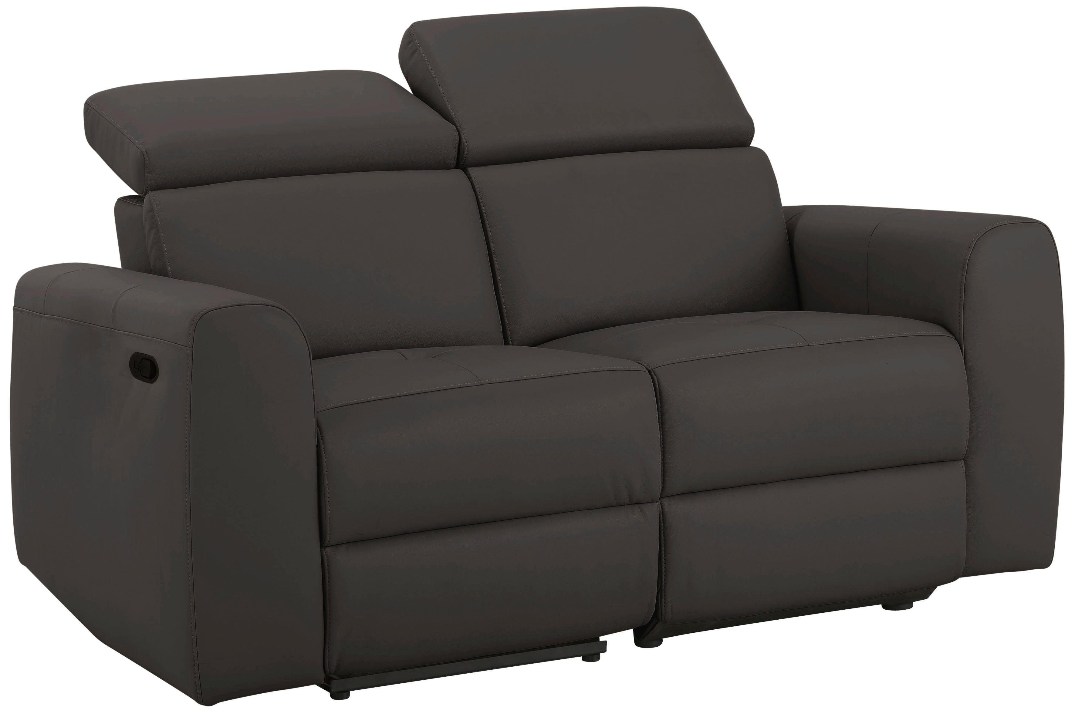 Home affaire 2-zitsbank Sentrano 152 cm, man. of electr. relaxfunctie en usb/kopverstelling