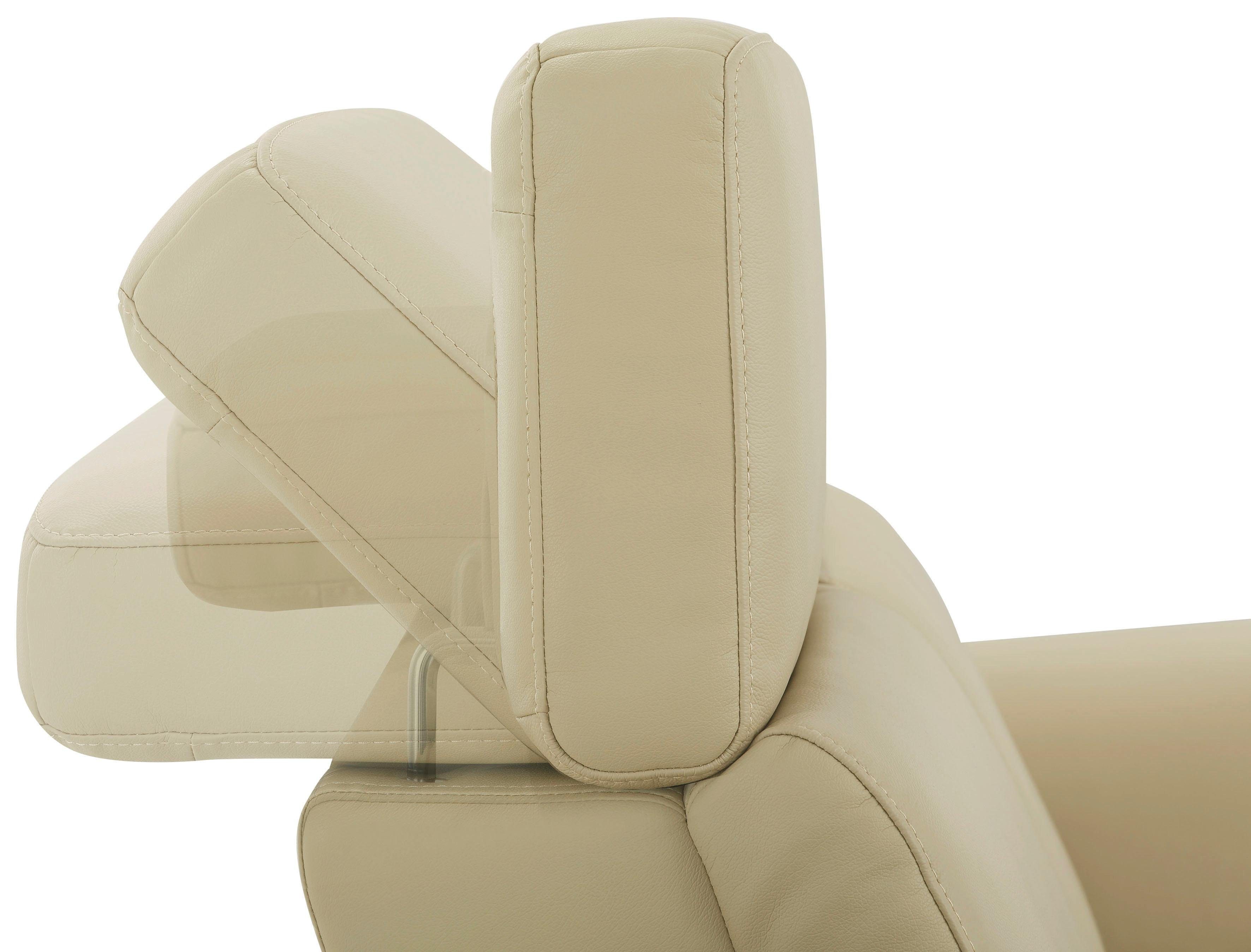 Home affaire 2-zitsbank Sentrano 152 cm, man. of electr. relaxfunctie en usb/kopverstelling