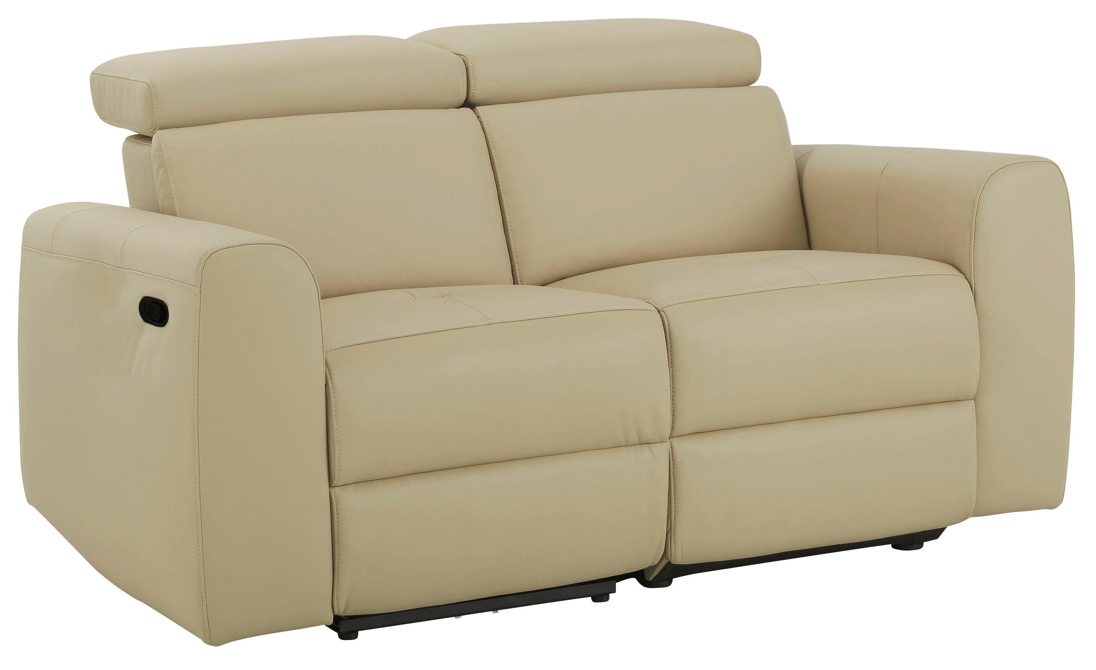 Home affaire 2-zitsbank Sentrano 152 cm, man. of electr. relaxfunctie en usb/kopverstelling