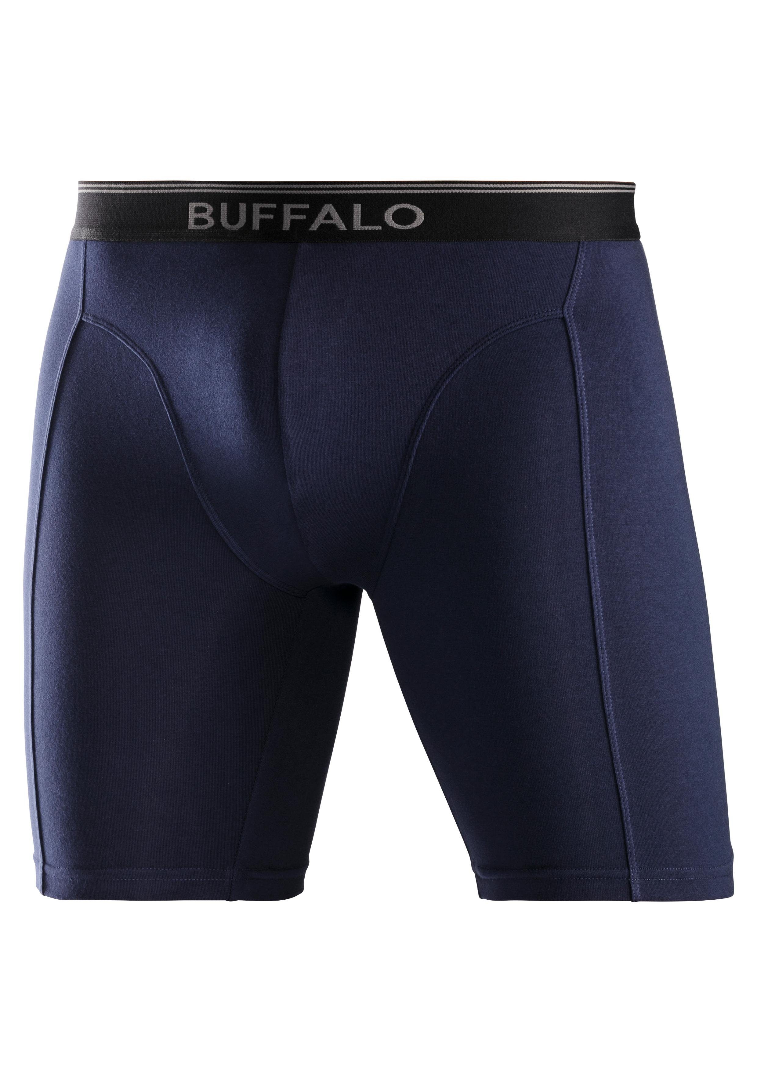 Buffalo Boxershort voor heren in een lang model ook ideaal voor sport en trekking (set, 3 stuks)