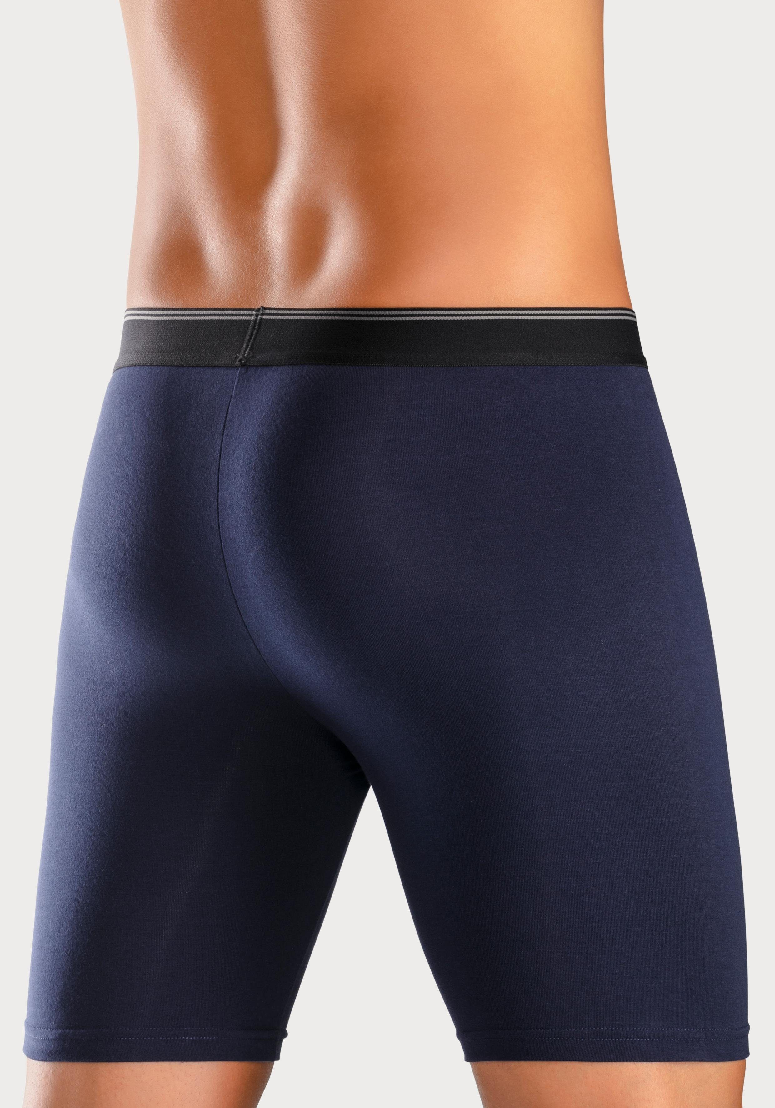 Buffalo Boxershort voor heren in een lang model ook ideaal voor sport en trekking (set, 3 stuks)