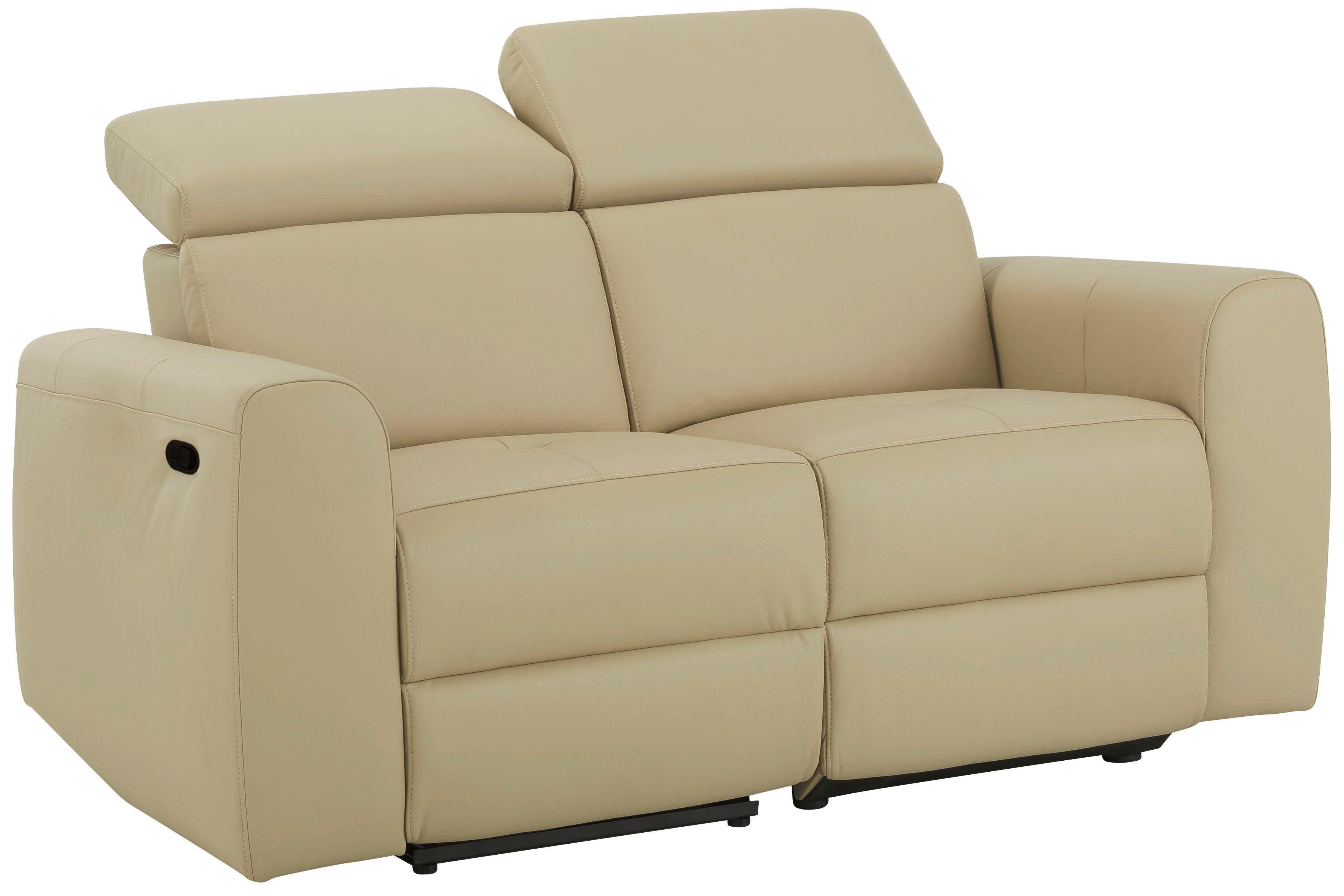 Home affaire 2-zitsbank Sentrano 152 cm, man. of electr. relaxfunctie en usb/kopverstelling