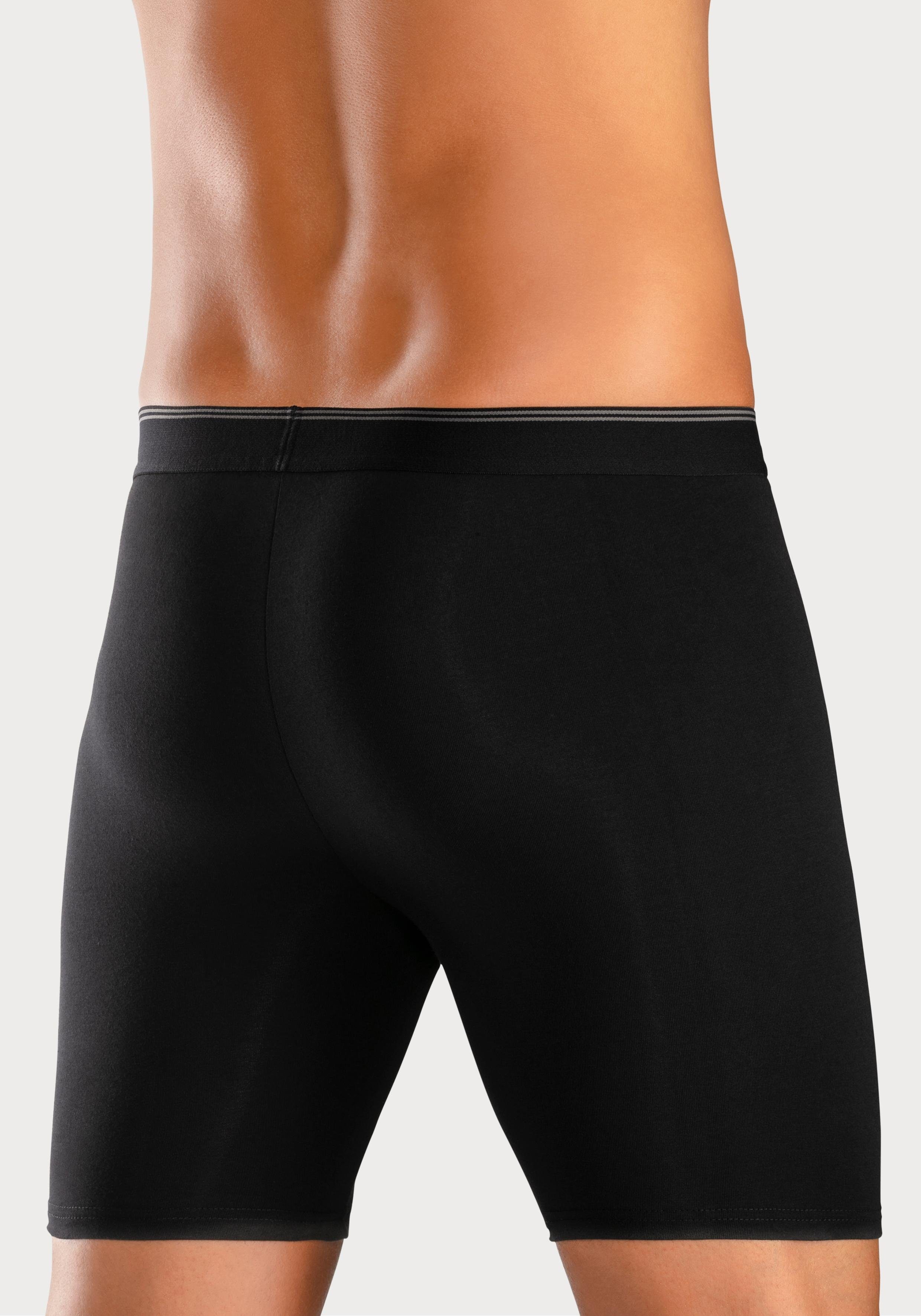 Buffalo Boxershort voor heren in een lang model ook ideaal voor sport en trekking (set, 3 stuks) heren boxershorts maat XL zwart