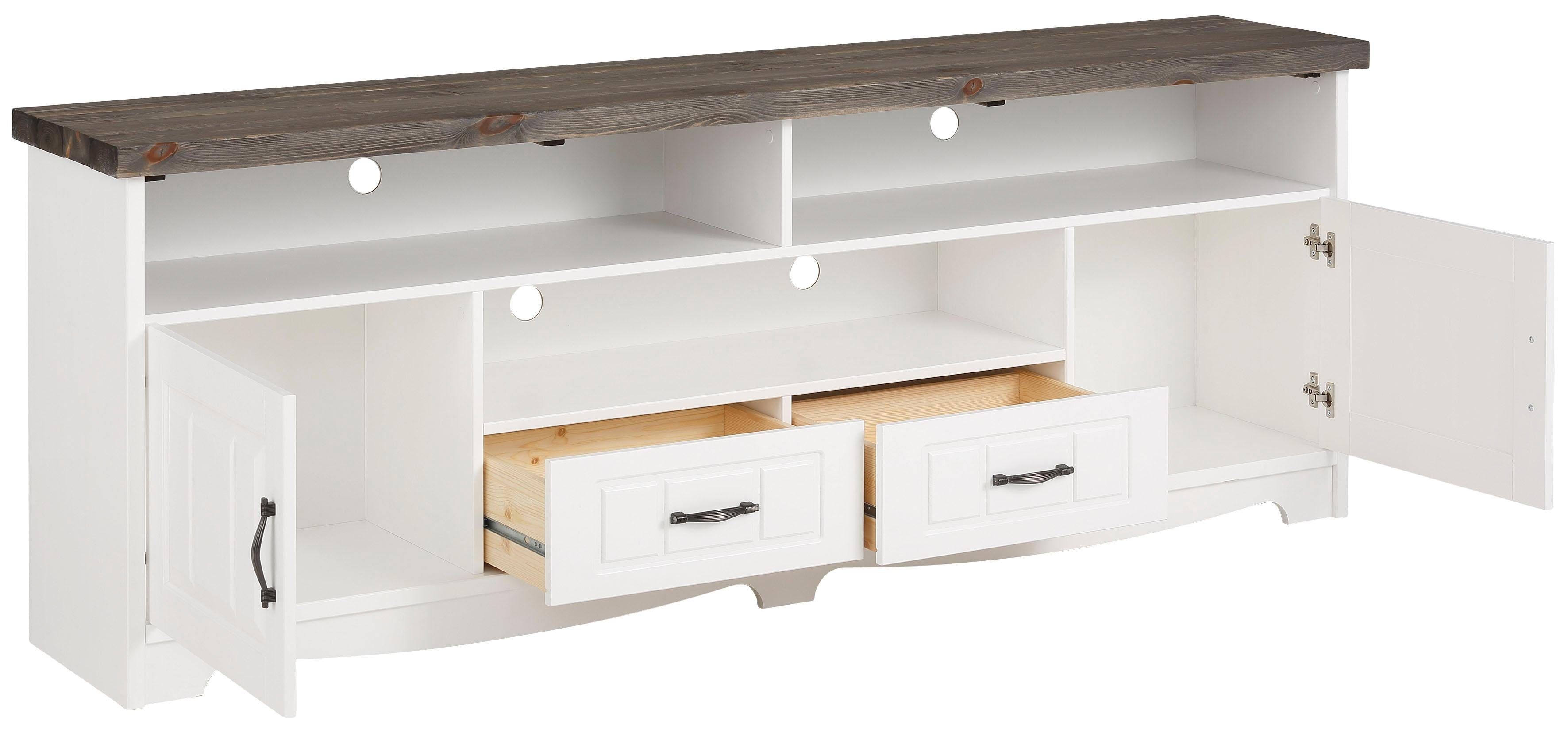 Home affaire Tv-meubel Trinidad antiek Commode, breedte 194 cm