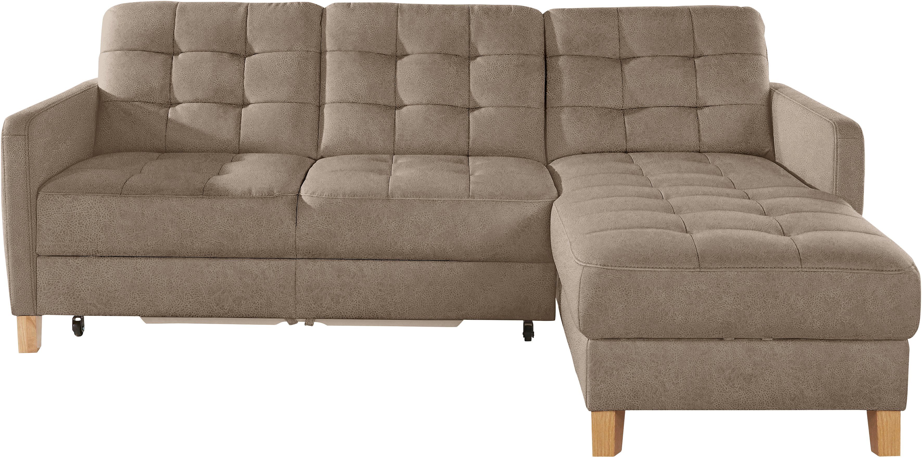 exxpo - sofa fashion Hoekbank optioneel met bedfunctie