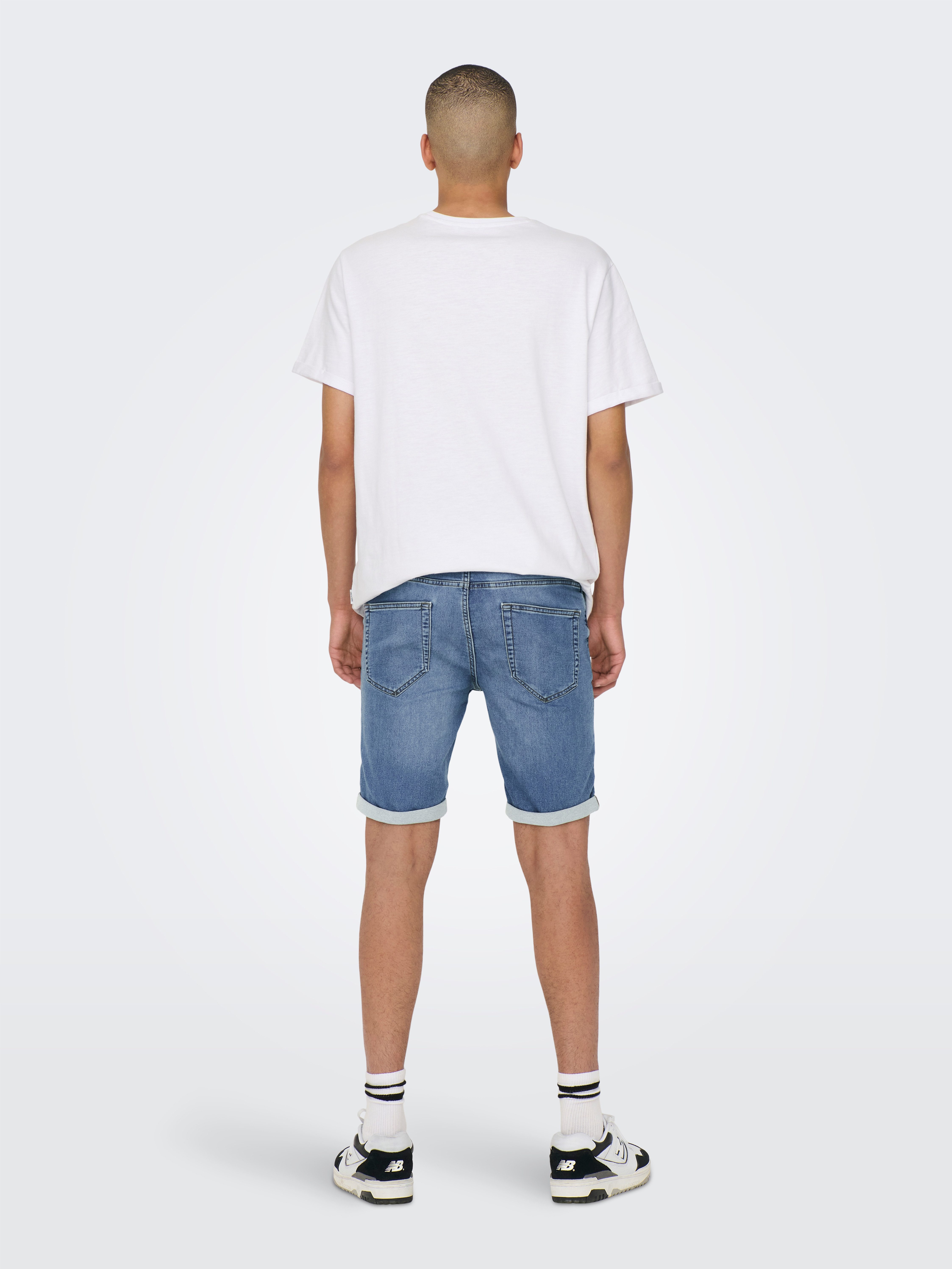 ONLY & SONS Jeansshort ONSPLY LIGHT BLUE 5189 SHORTS DNM NOOS