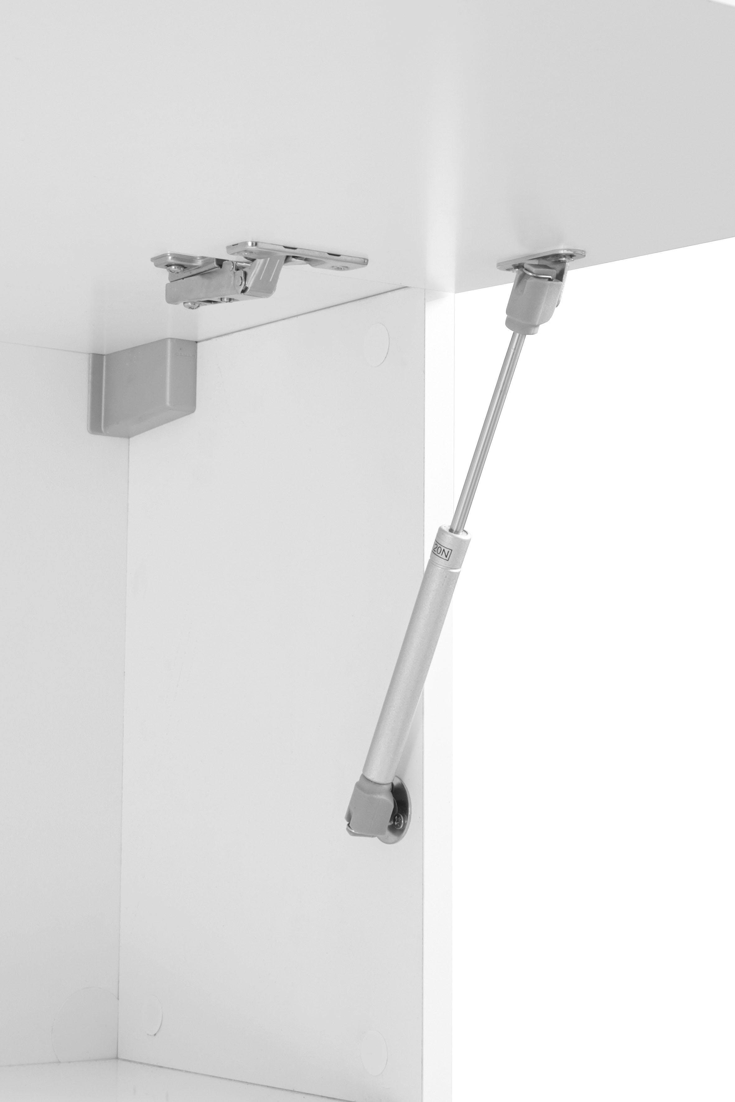 INOSIGN Wandmeubel Maruska Front/ romp hoogglans-wit (set, 5-delig)