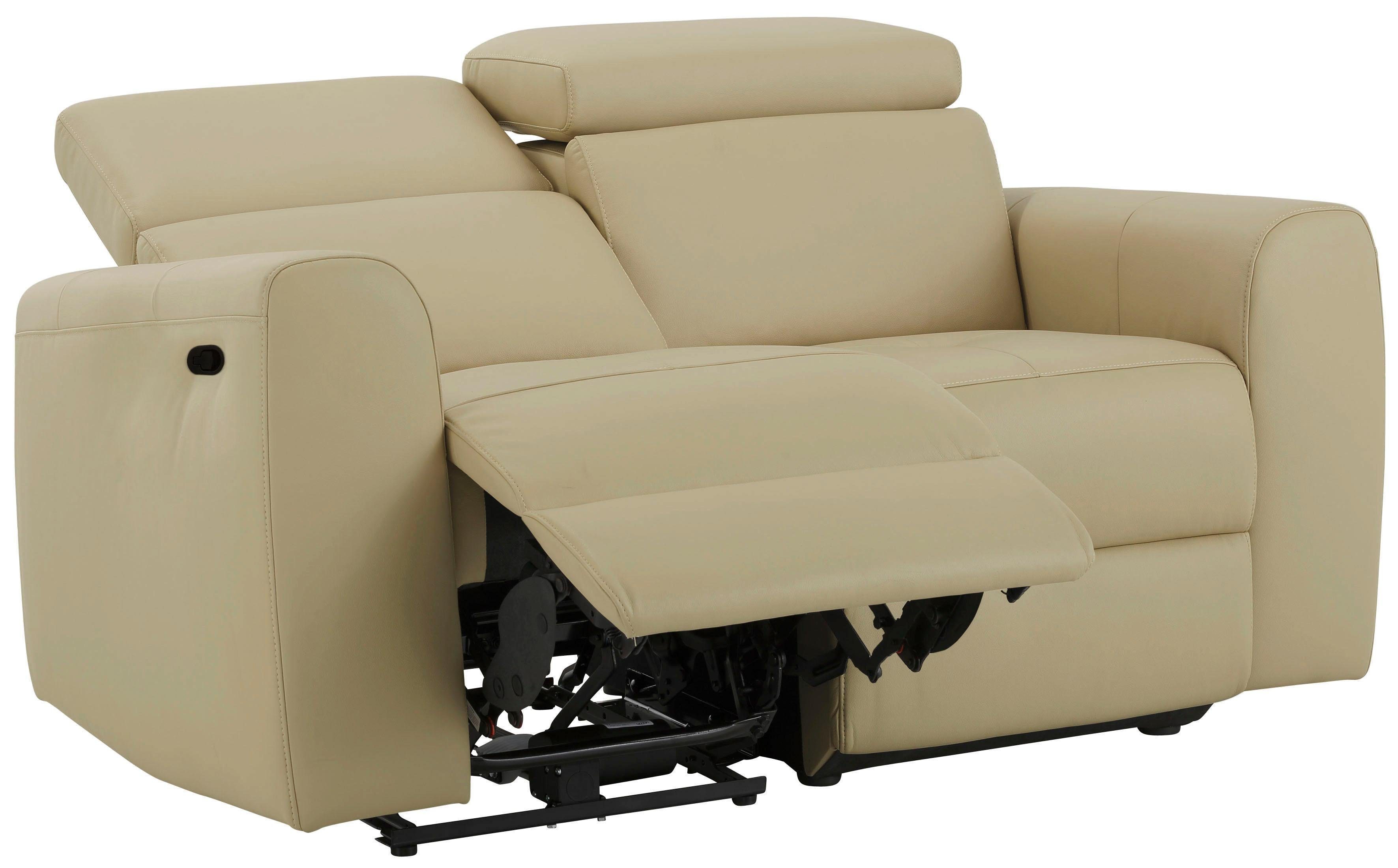 Home affaire 2-zitsbank Sentrano 152 cm, man. of electr. relaxfunctie en usb/kopverstelling