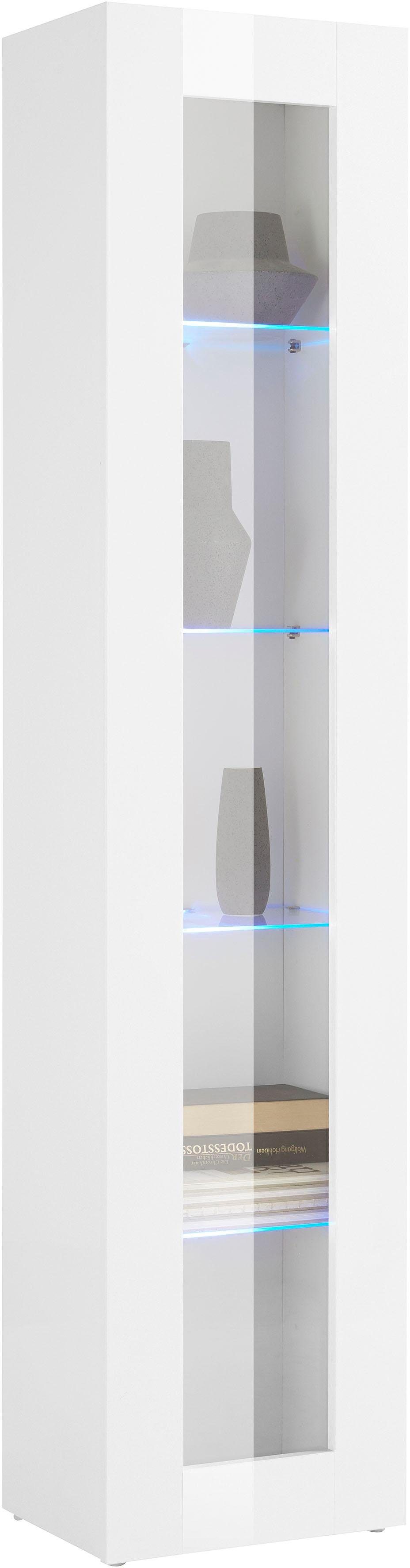 INOSIGN Vitrinekast Maruska Glasvitrine, opbergruimte vitrine, staand en hangend te monteren (1 stuk)