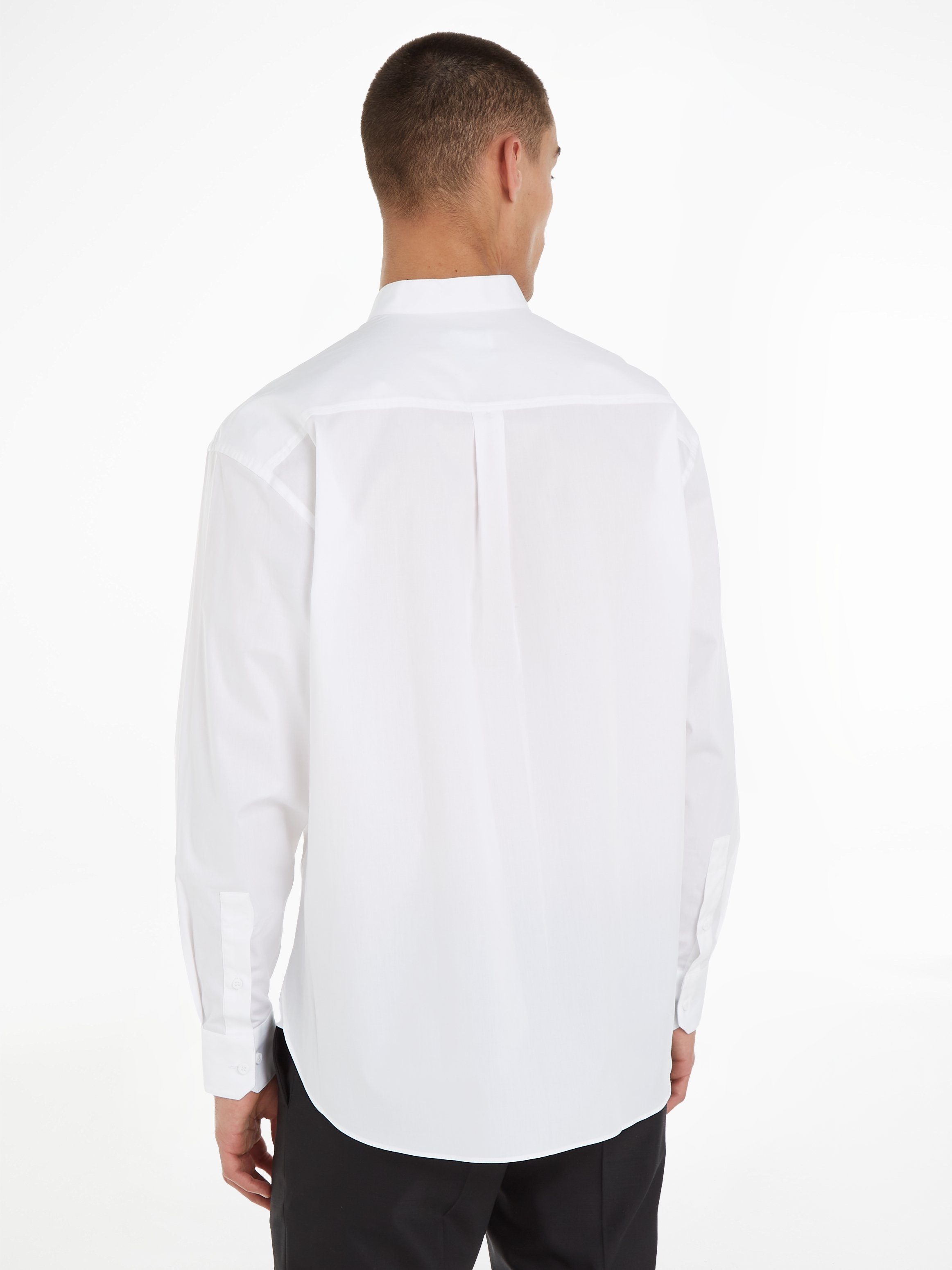 Calvin Klein Overhemd met korte mouwen POPLIN MODERN S S POCKETS SHIRT