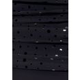 lascana badpak met pailletten-look en modellerend effect zwart