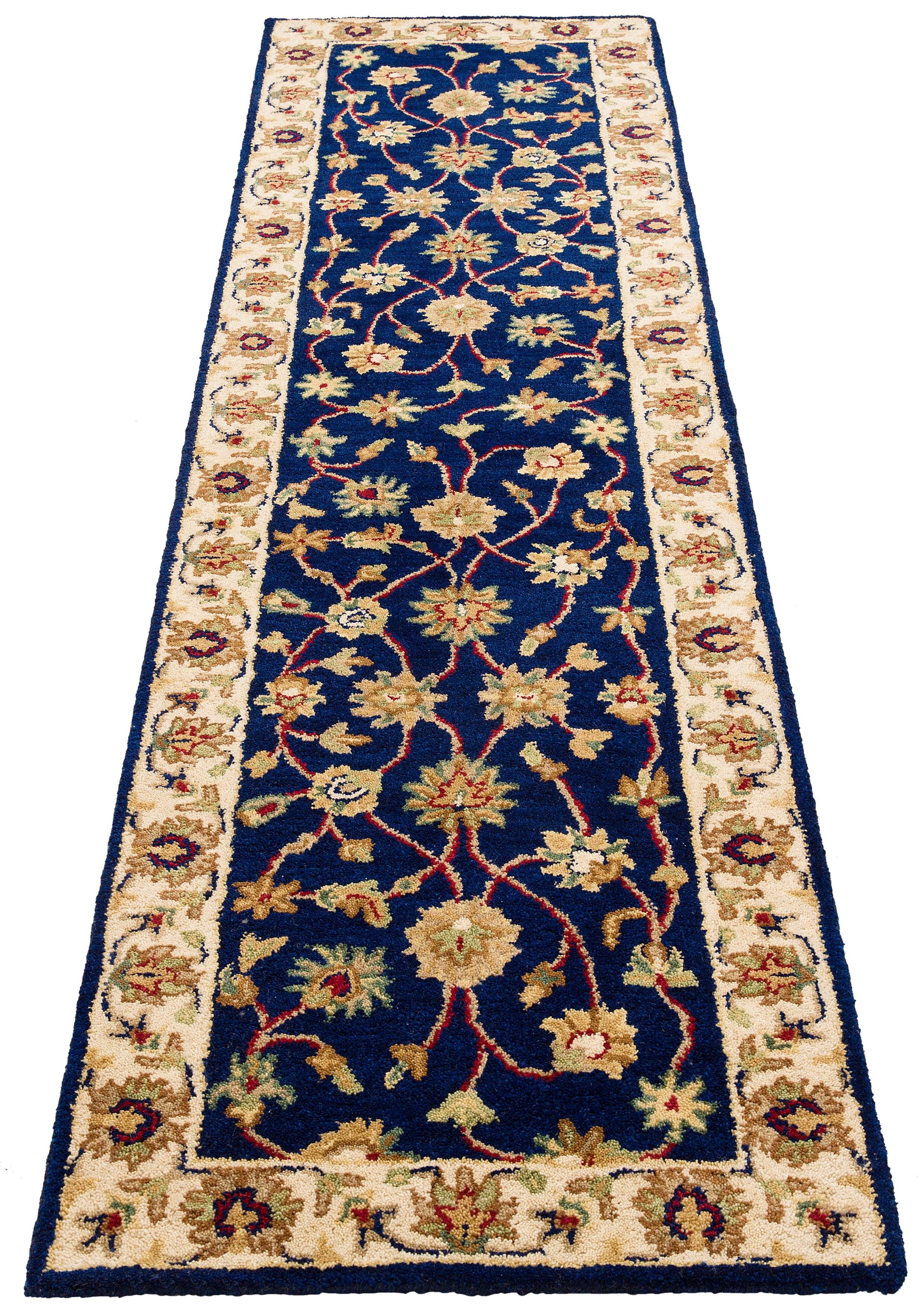 home affaire loper sahil tapijtloper, orint-look, ideaal in de hal  slaapkamer blauw
