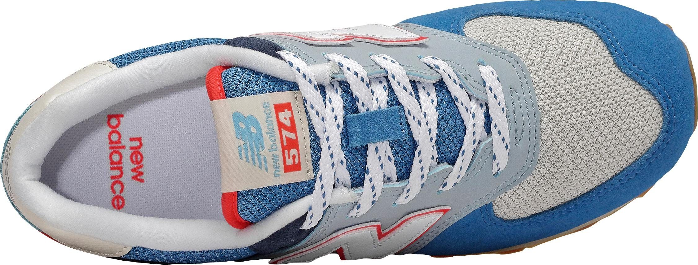 blauwe sneakers new balance gc574 blauwe sneakers new balance gc574