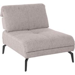 andas fauteuil stenlille met zitdiepteverstelling en verstelbaar hoofdeind, design by morten georgsen grijs
