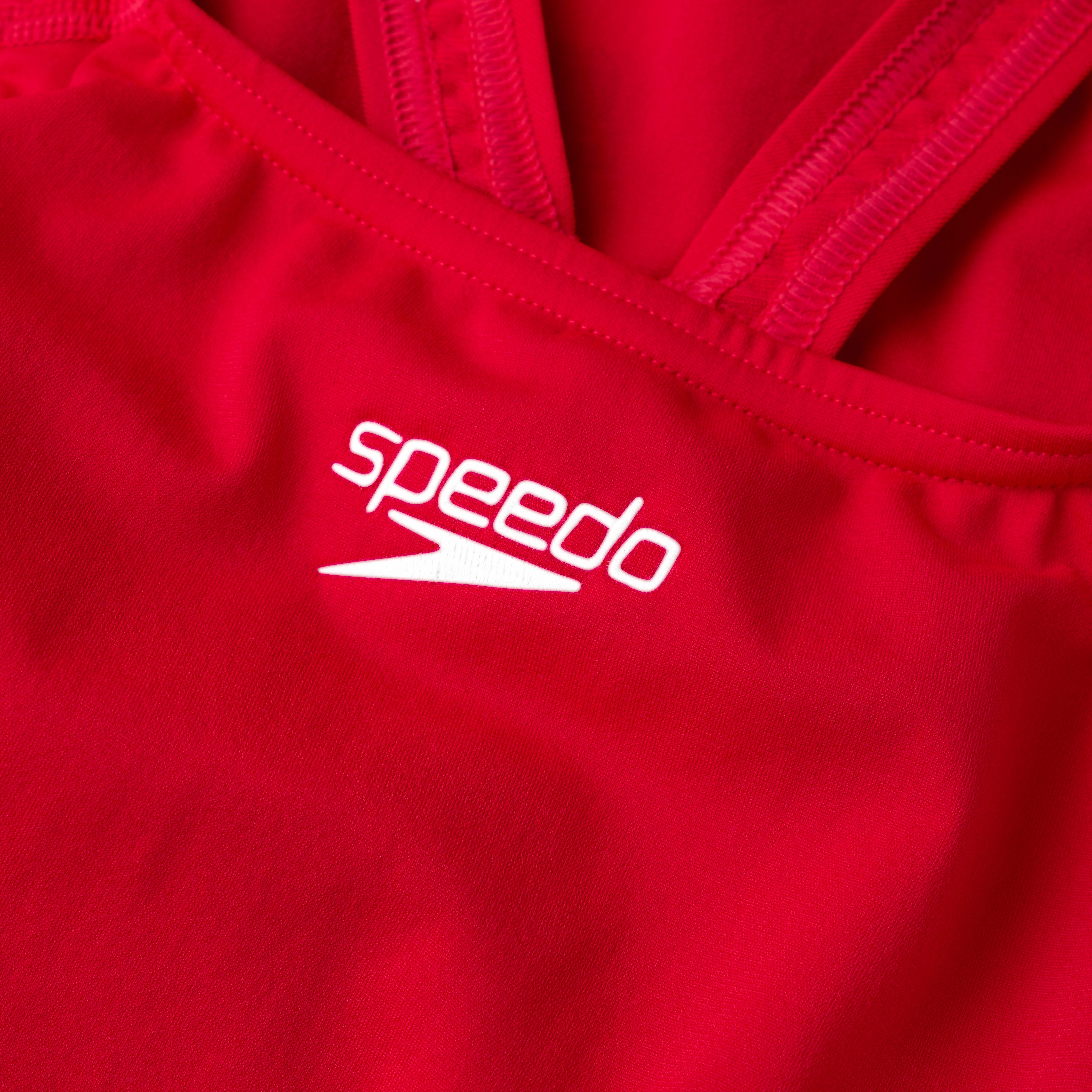 Speedo Badpak D badpak met neklijn aan de achterkant