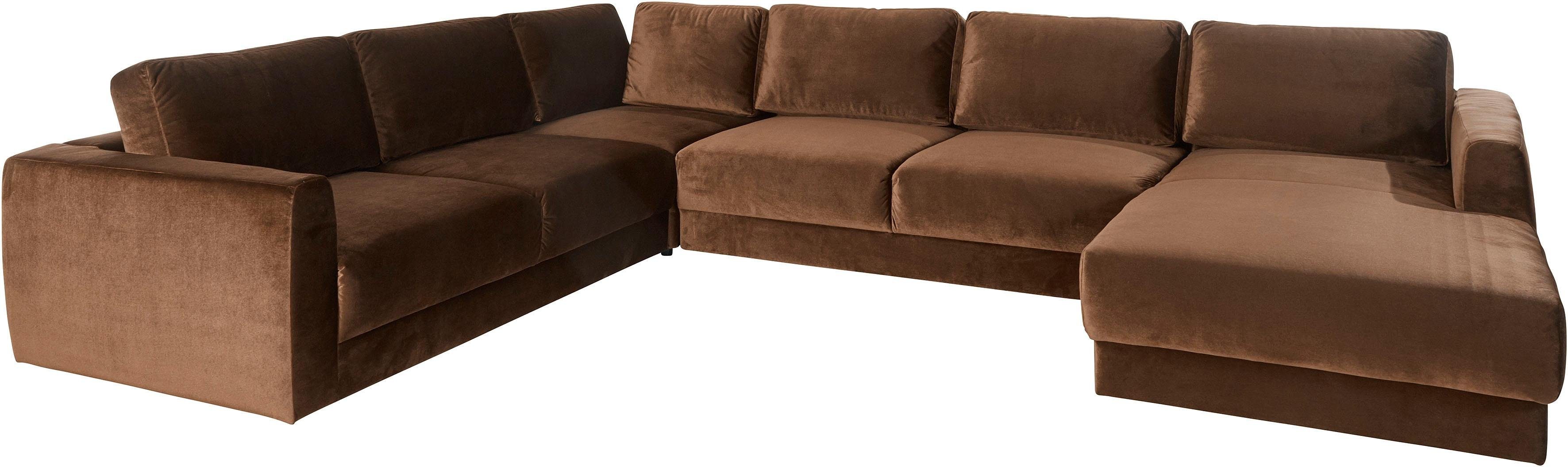 andas Zithoek Hobro U-vorm in 3 stofkwaliteiten in vele kleuren, design by morten georgsen
