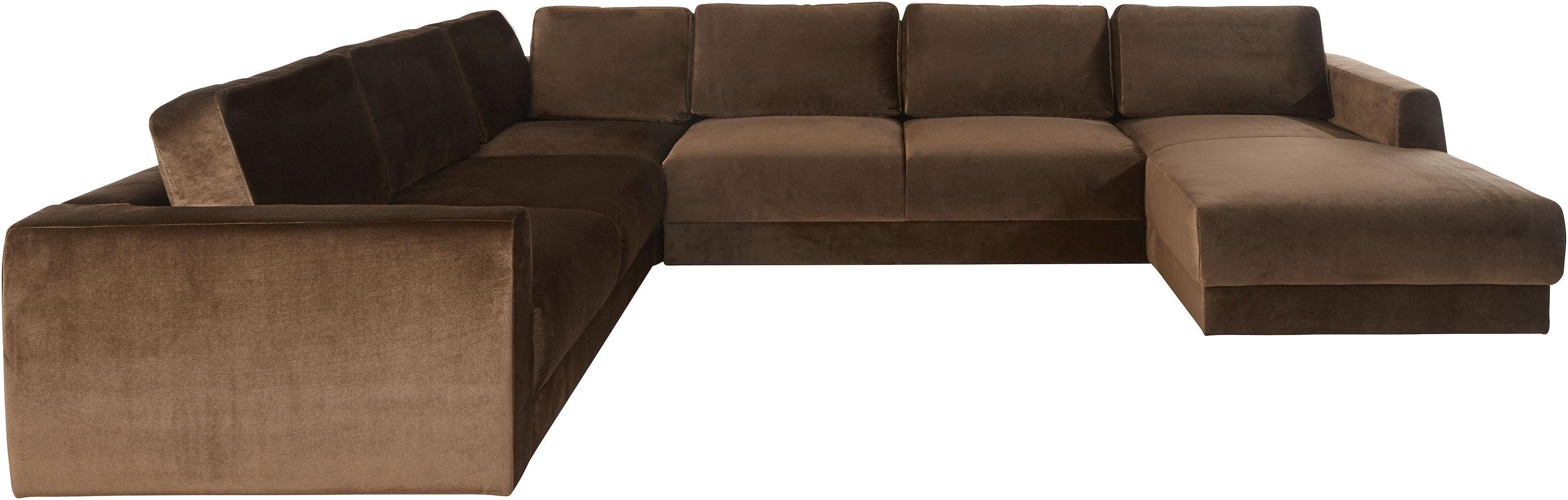 andas Zithoek Hobro U-vorm in 3 stofkwaliteiten in vele kleuren, design by morten georgsen