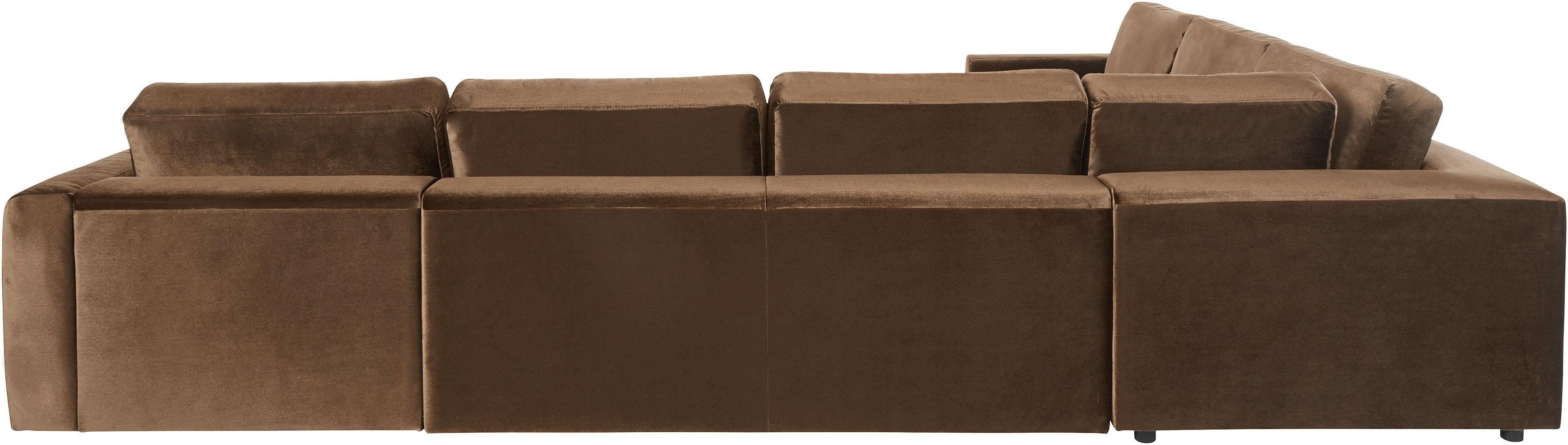 andas Zithoek Hobro U-vorm in 3 stofkwaliteiten in vele kleuren, design by morten georgsen