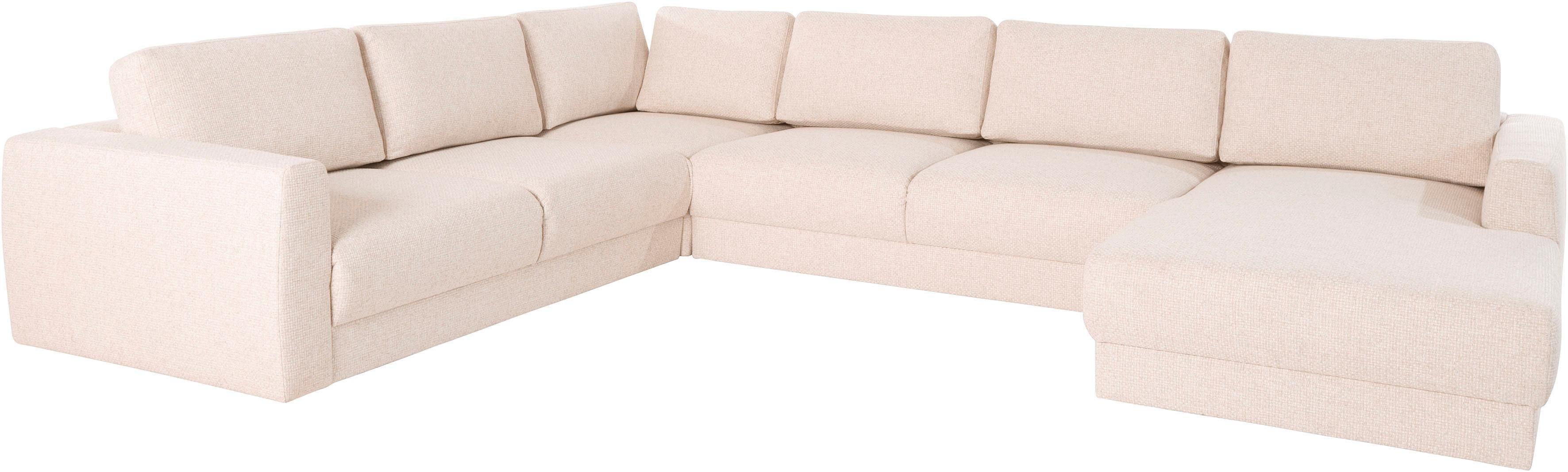 andas Zithoek Hobro U-vorm in 3 stofkwaliteiten in vele kleuren, design by morten georgsen