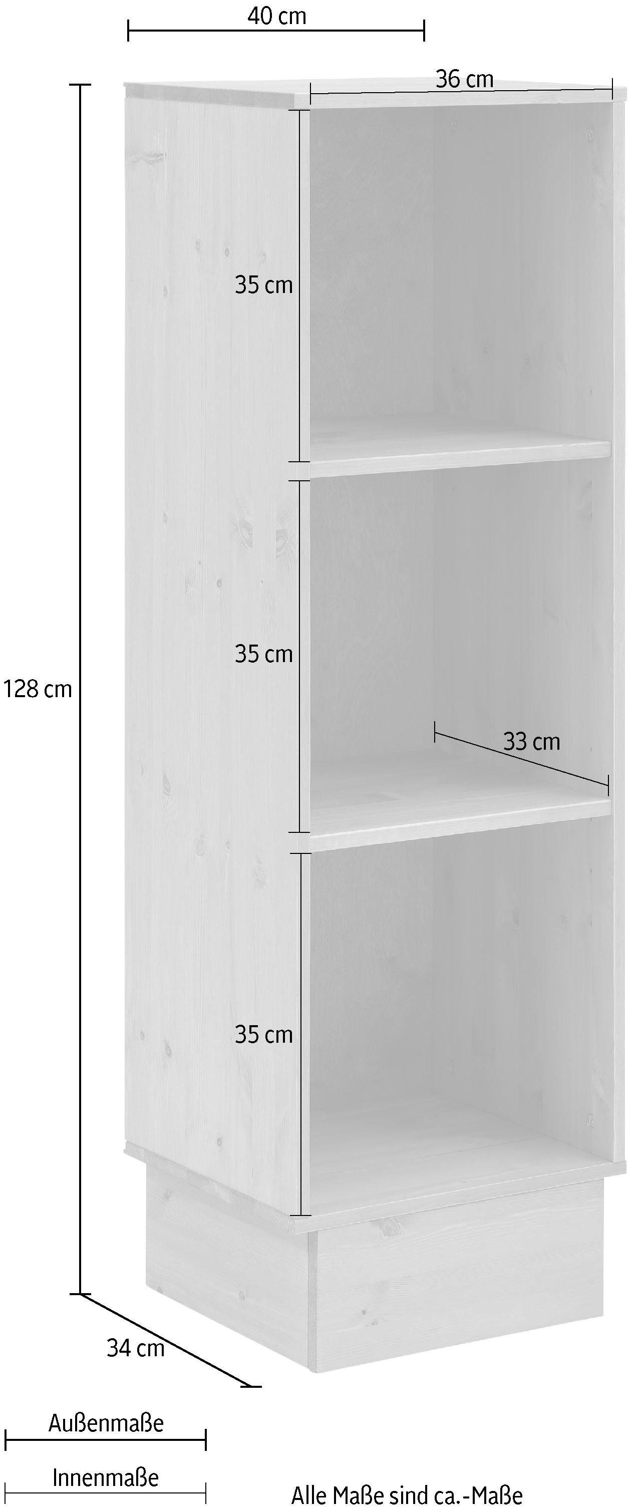 Home affaire Rek Milan Hoogte 128 cm