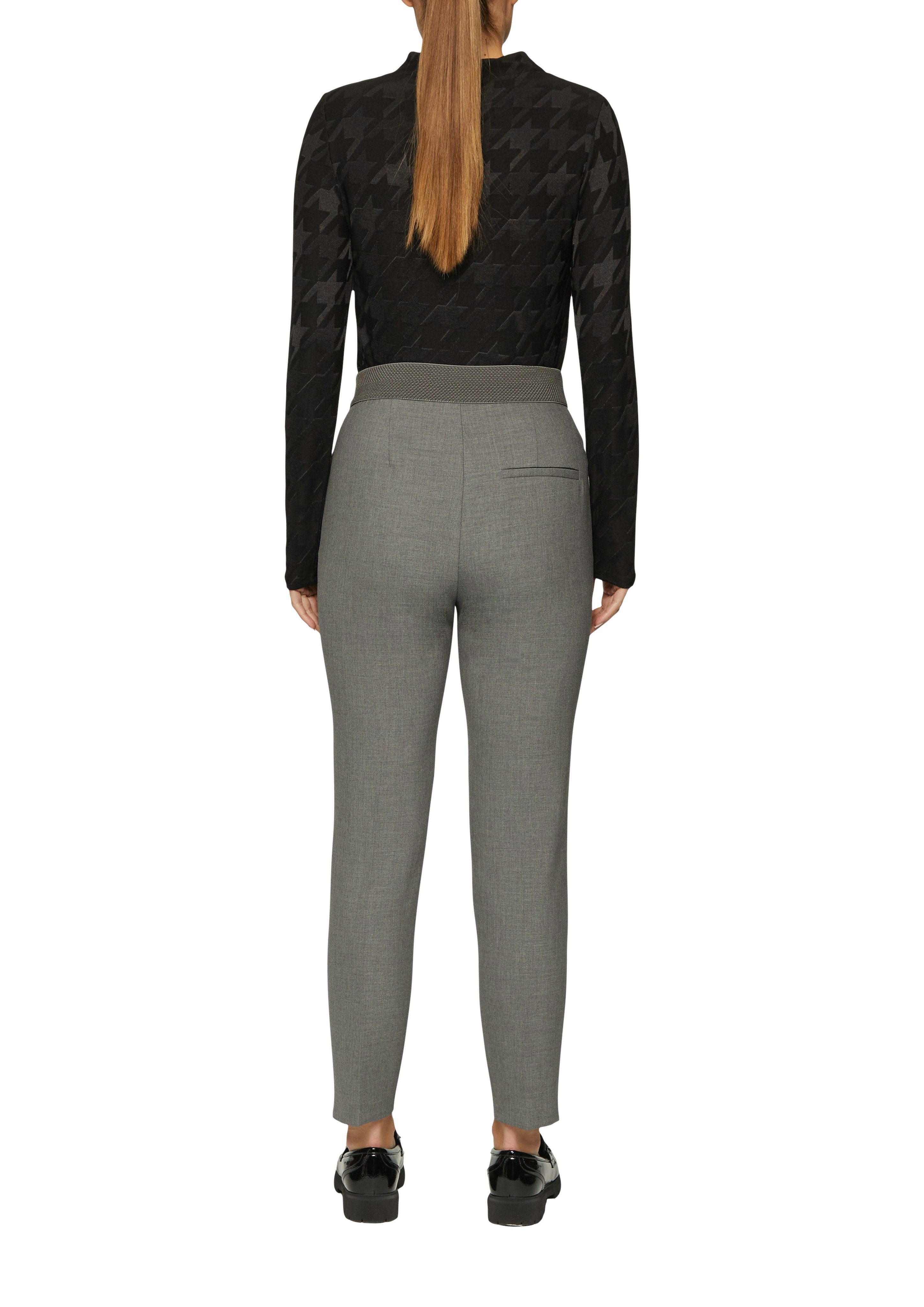 s.Oliver BLACK LABEL Shirt met lange mouwen met structuurpatroon