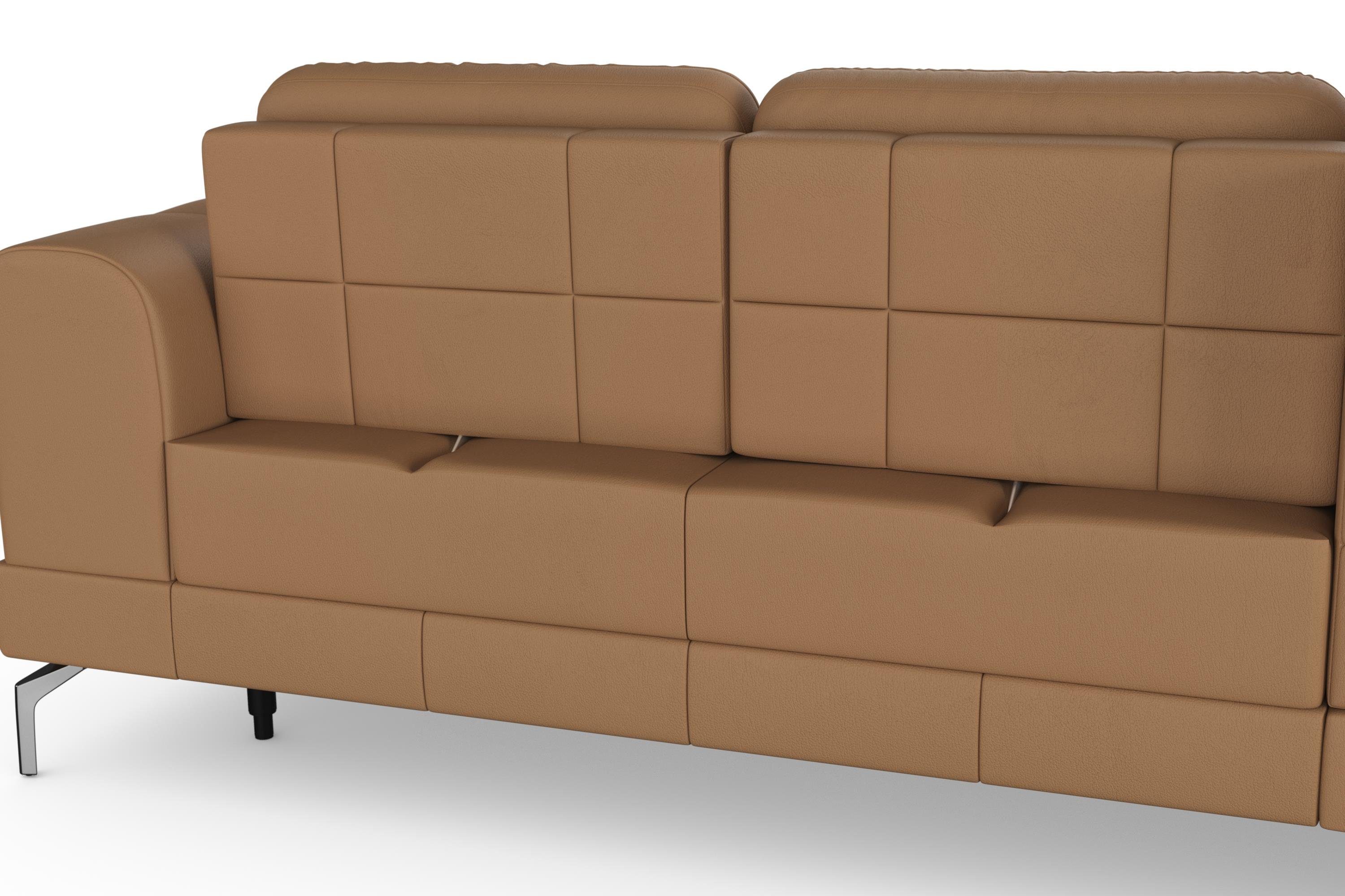 sit&more Hoekbank Bendigo L-vorm inclusief zitdiepteverstelling, bodemvrijheid 15 cm, 2 pootkleuren