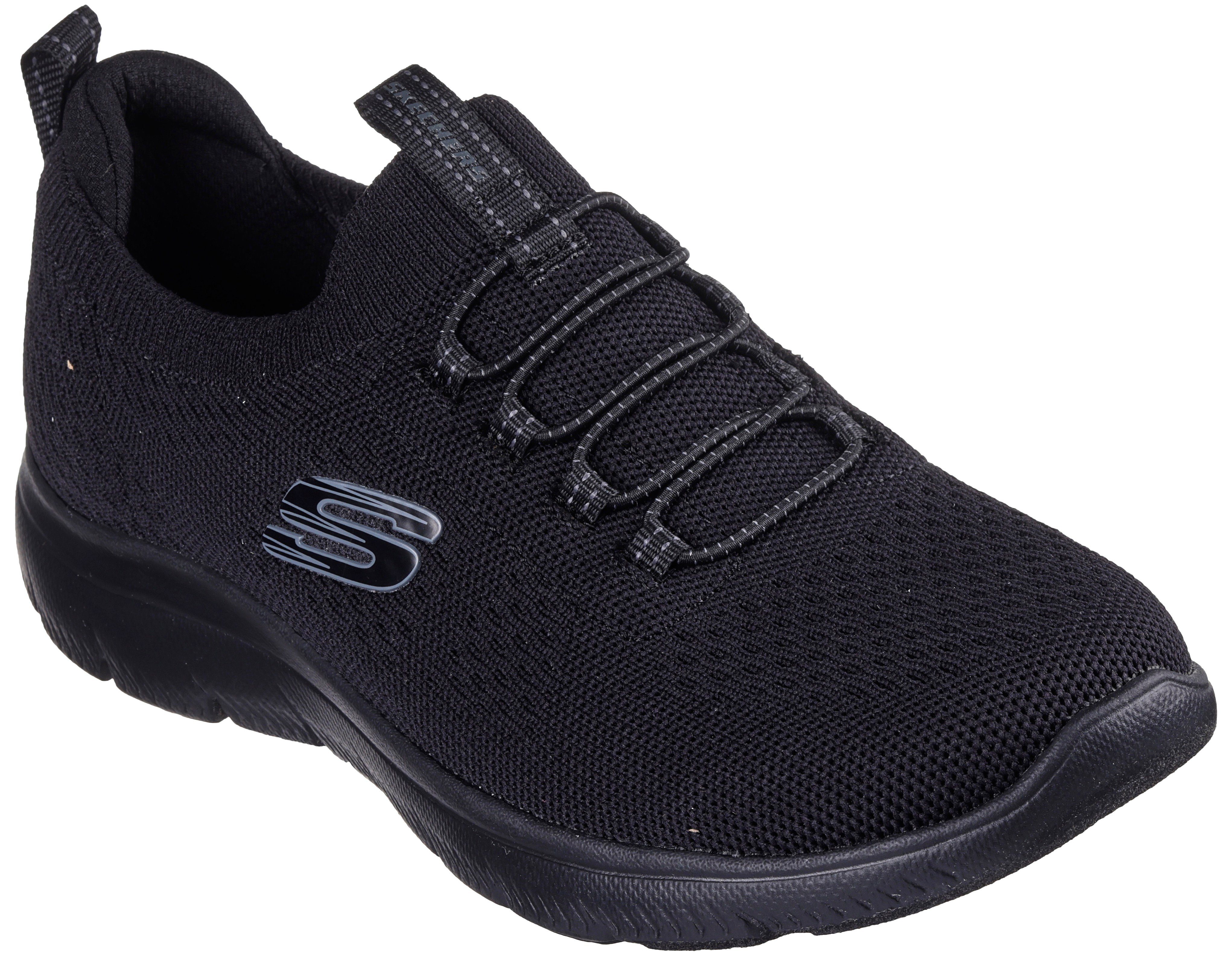 Skechers Slip-on sneakers Summits , vrijetijdsschoen, lage schoen, slipper met flexibele tractionloopzool