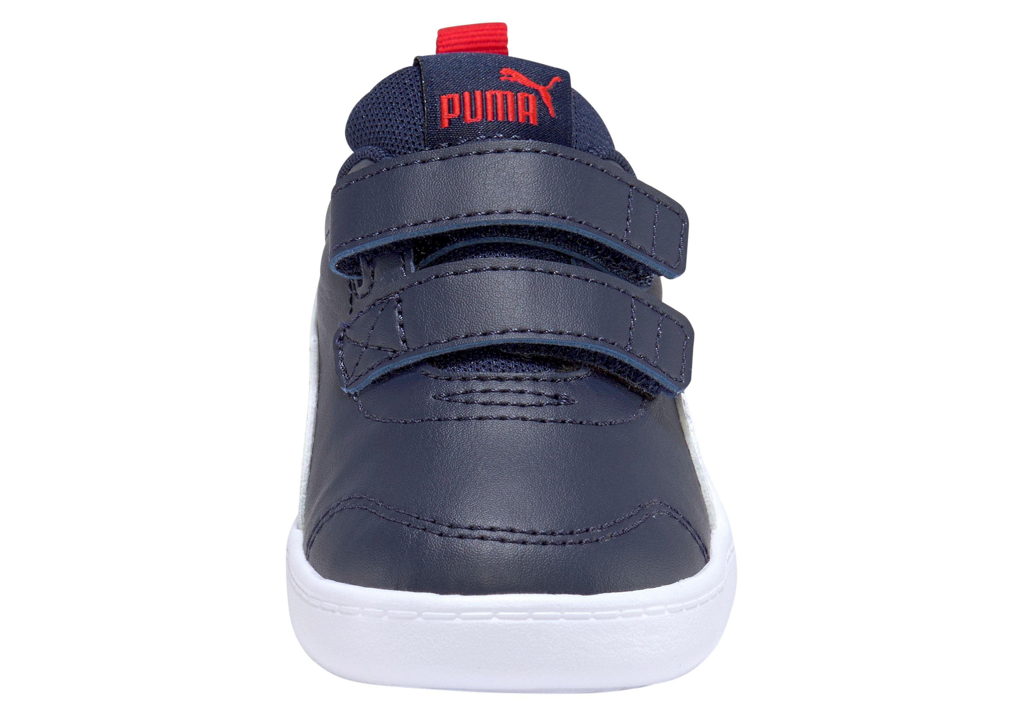 PUMA Sneakers Courtflex v2 V Inf met klittenband voor kleuters